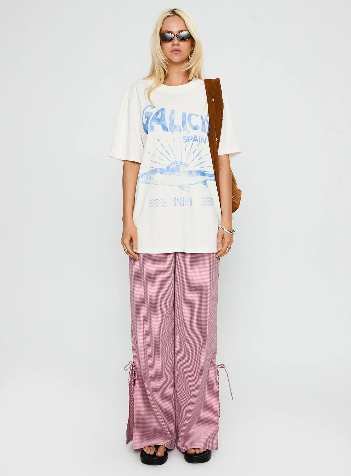Galicia Spain Graphic Tee White / Blue - Image 7