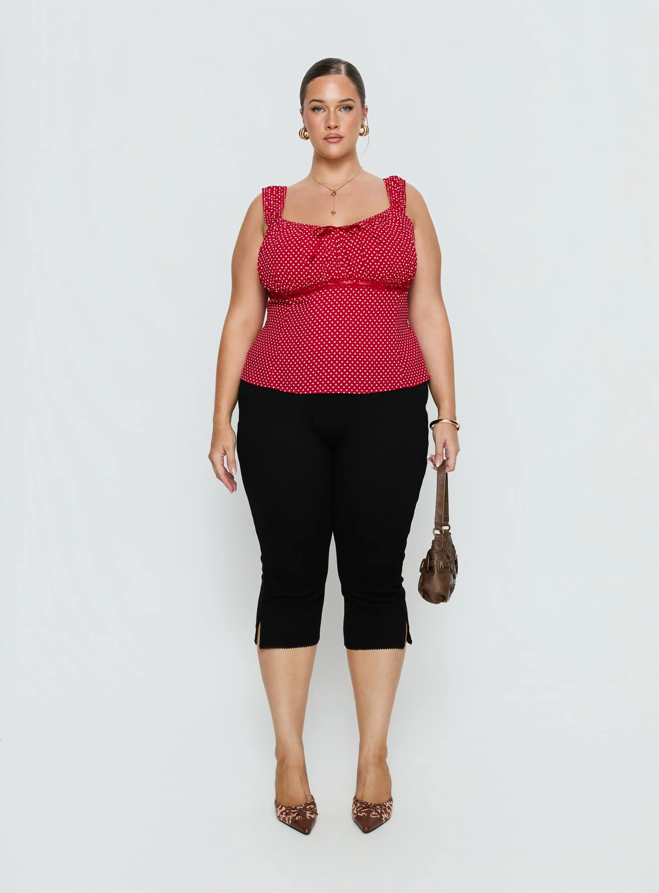 Garconne Top Red Polka Curve - Image 7