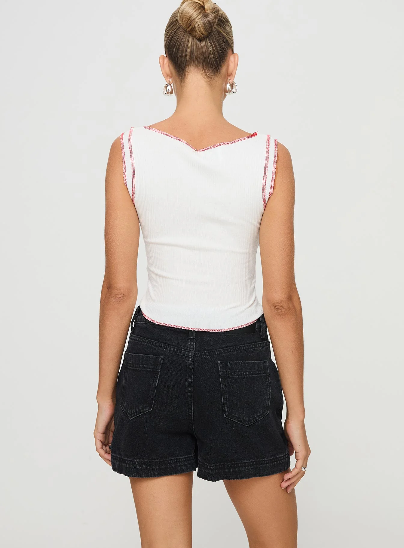 Gazelle Denim Skort Washed Black - Image 5