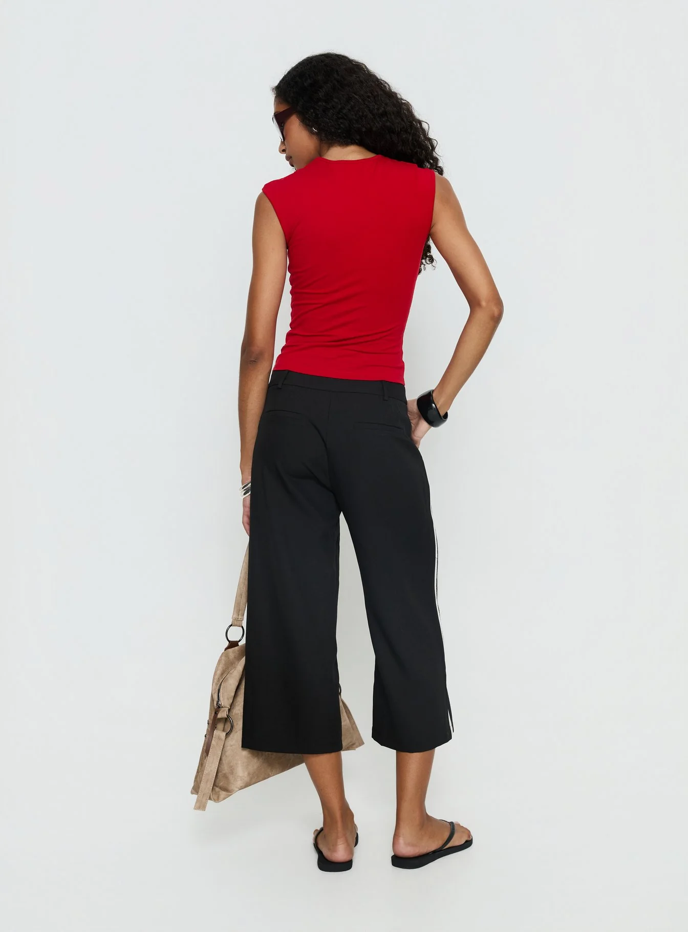 Genesis Capri Pants Noir - Image 5