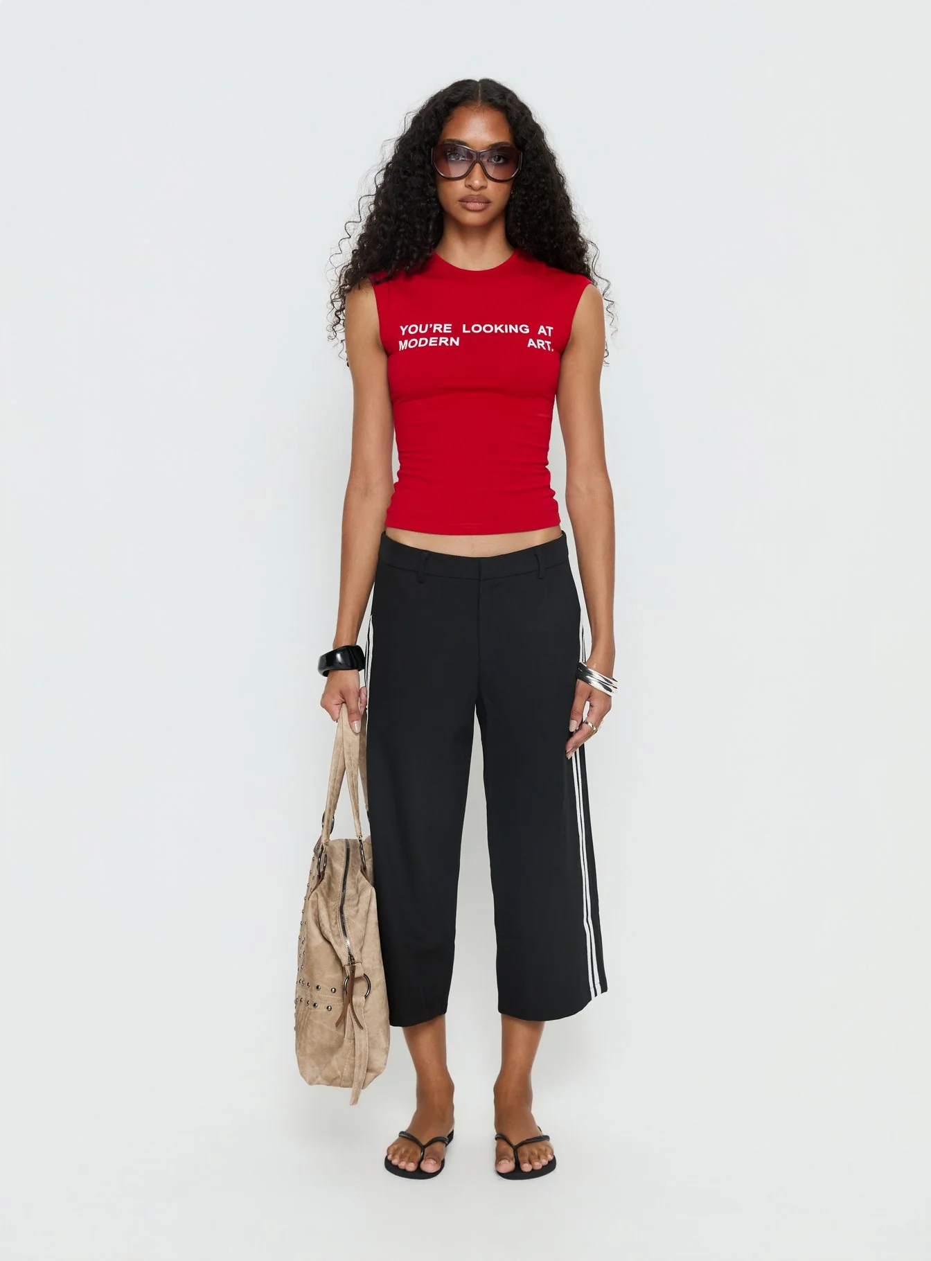 Genesis Capri Pants Noir - Image 7