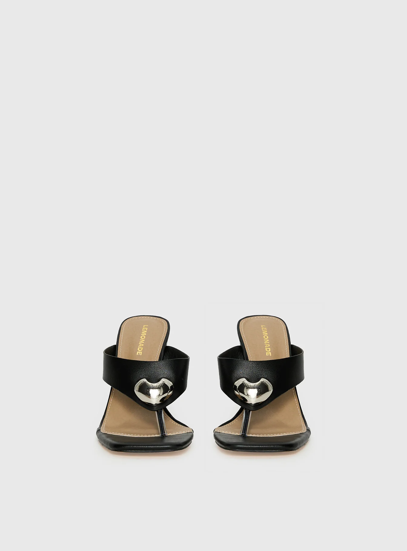 Gifted Thong Heels Black - Image 3