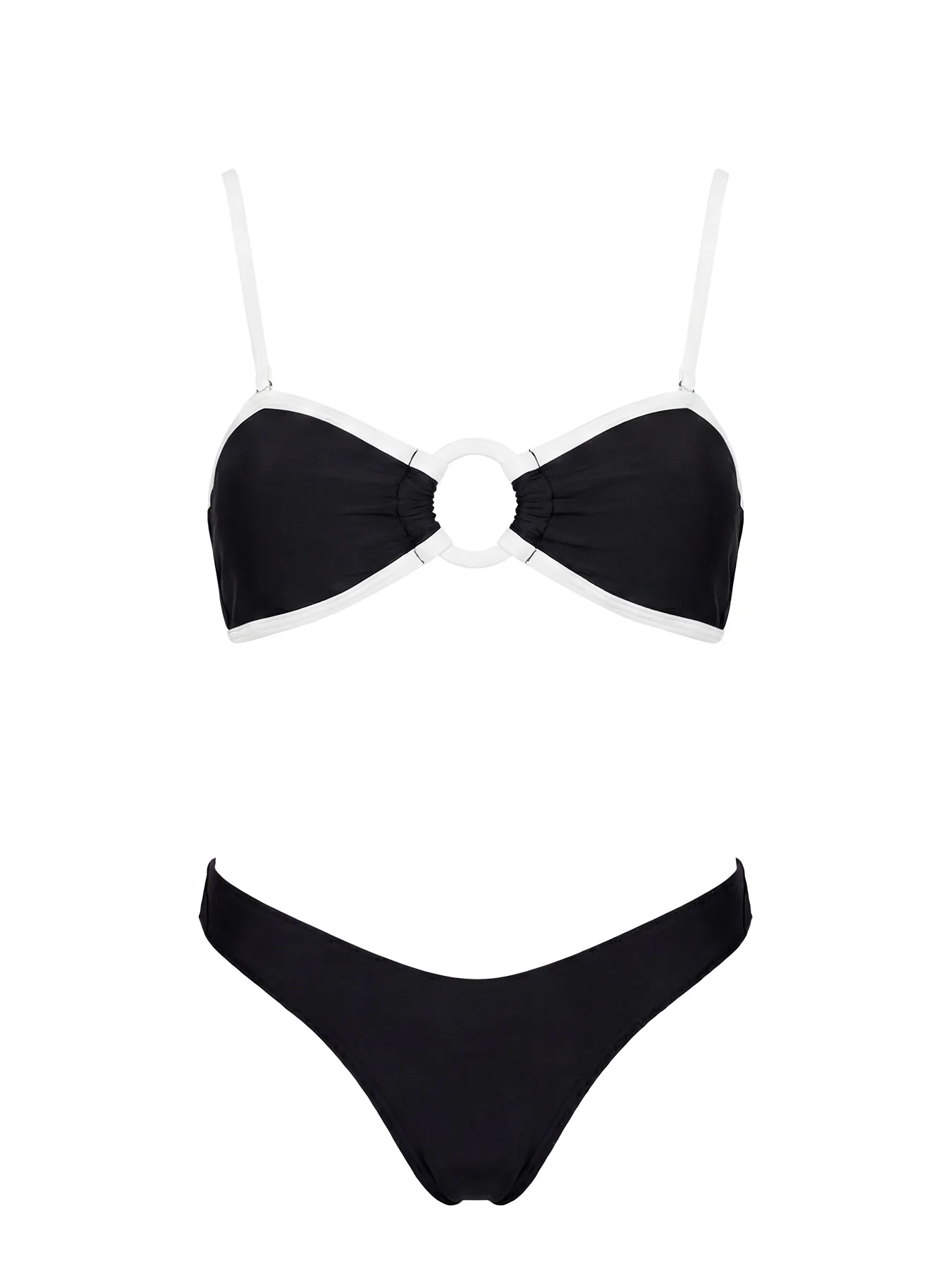 Gonzalez High Cut Bikini Bottoms Black - Image 5