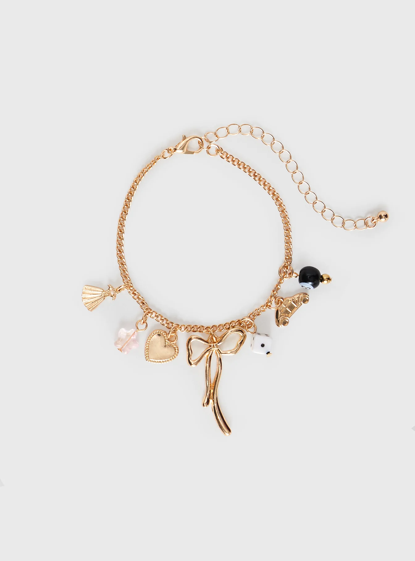 Good Luck Babe Charm Bracelet Multi - Image 2