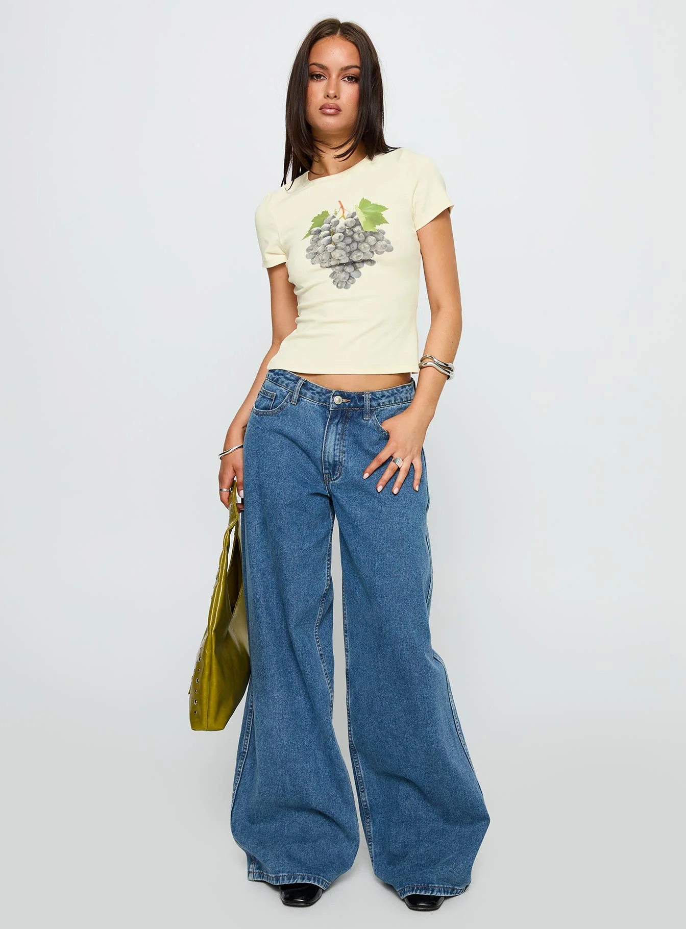 Grapejuice Graphic Top Cream - Image 3