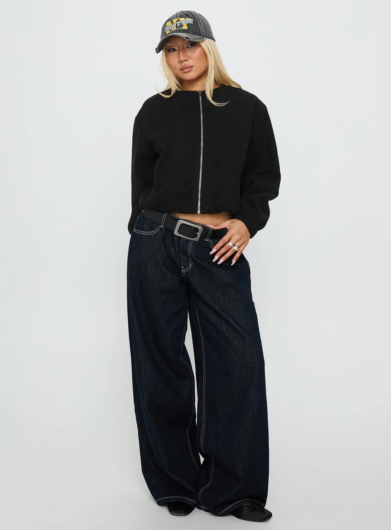 Grasp Bomber Jacket Black - Image 3