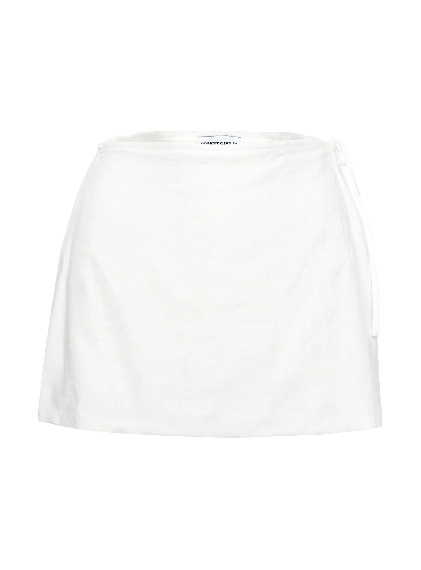 Gulliver Tie Side Mini Skort White - Image 7