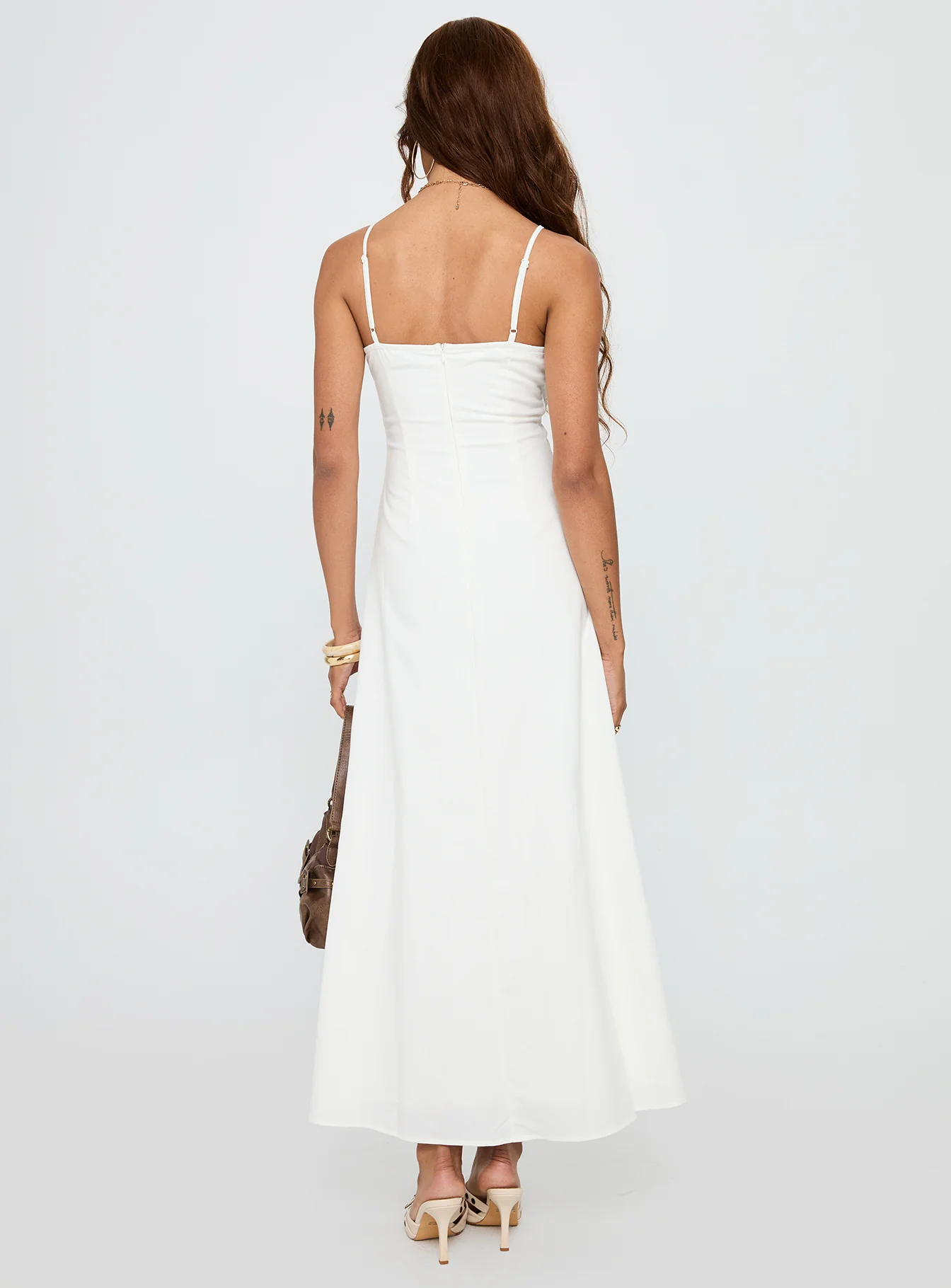Harkonnen Maxi Dress White - Image 5