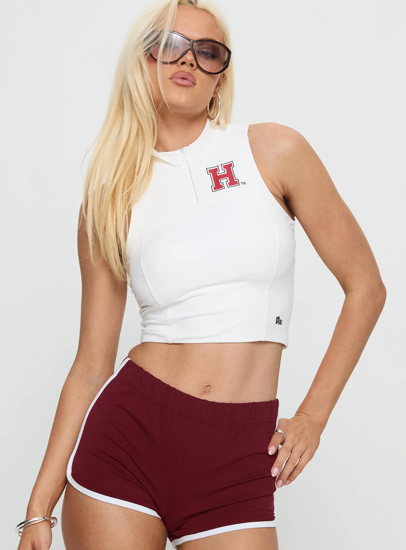 Harvard Belle Tank Top White - Image 2