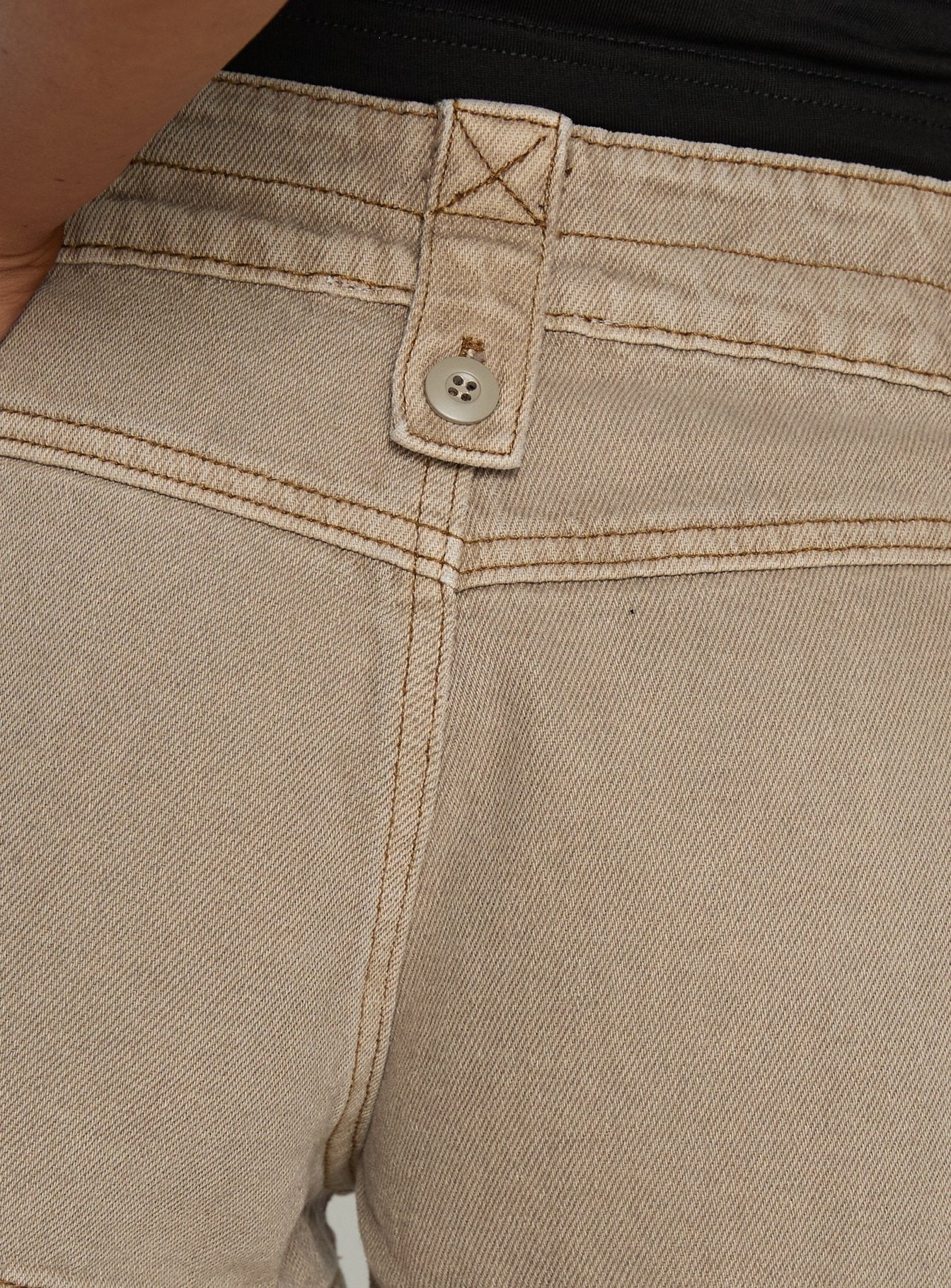 Headphones On Micro Cargo Short Washed Brown - Image 8