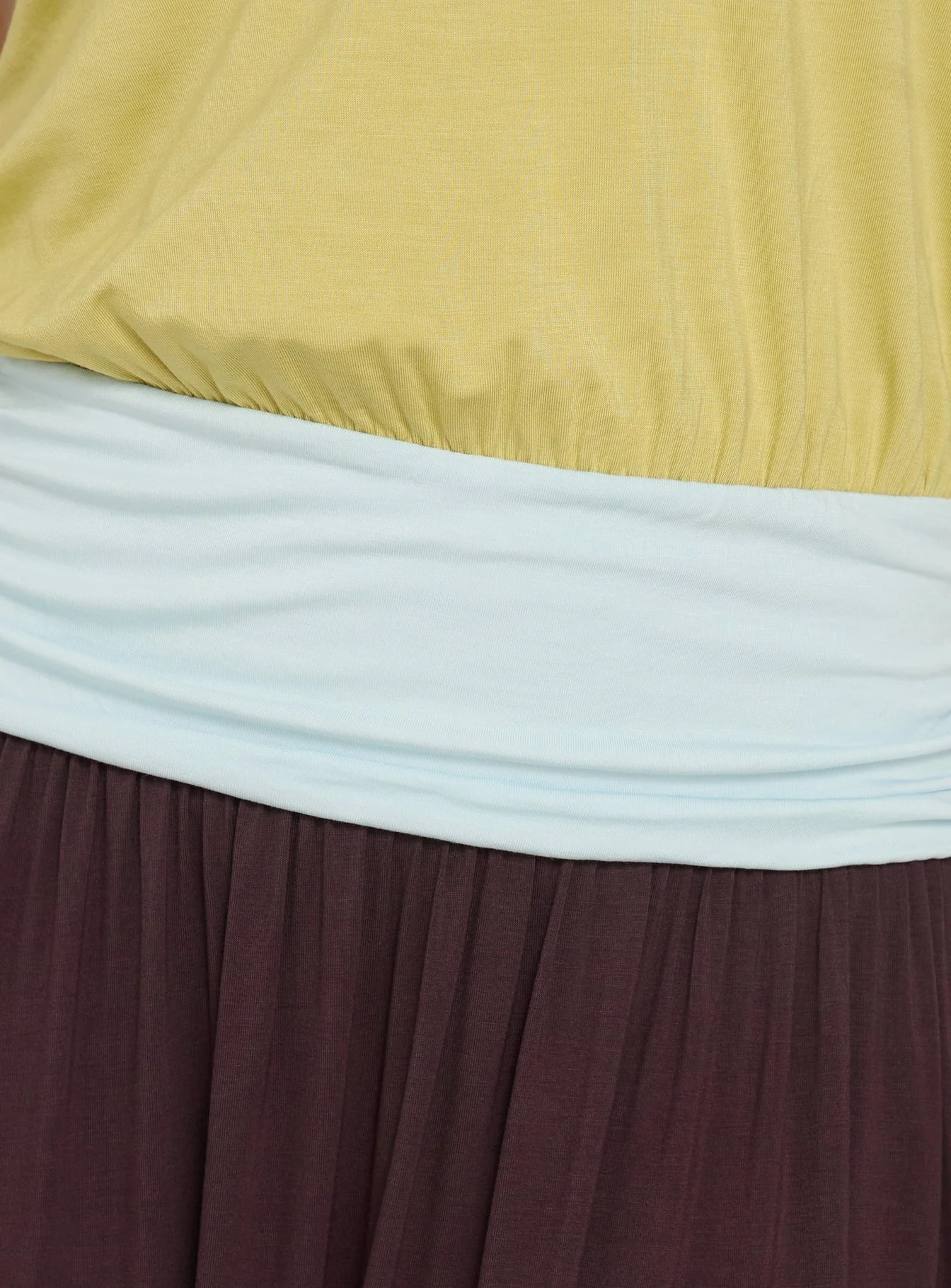 Heart Swarm Colour Block Strapless Maxi Dress Multi - Image 7