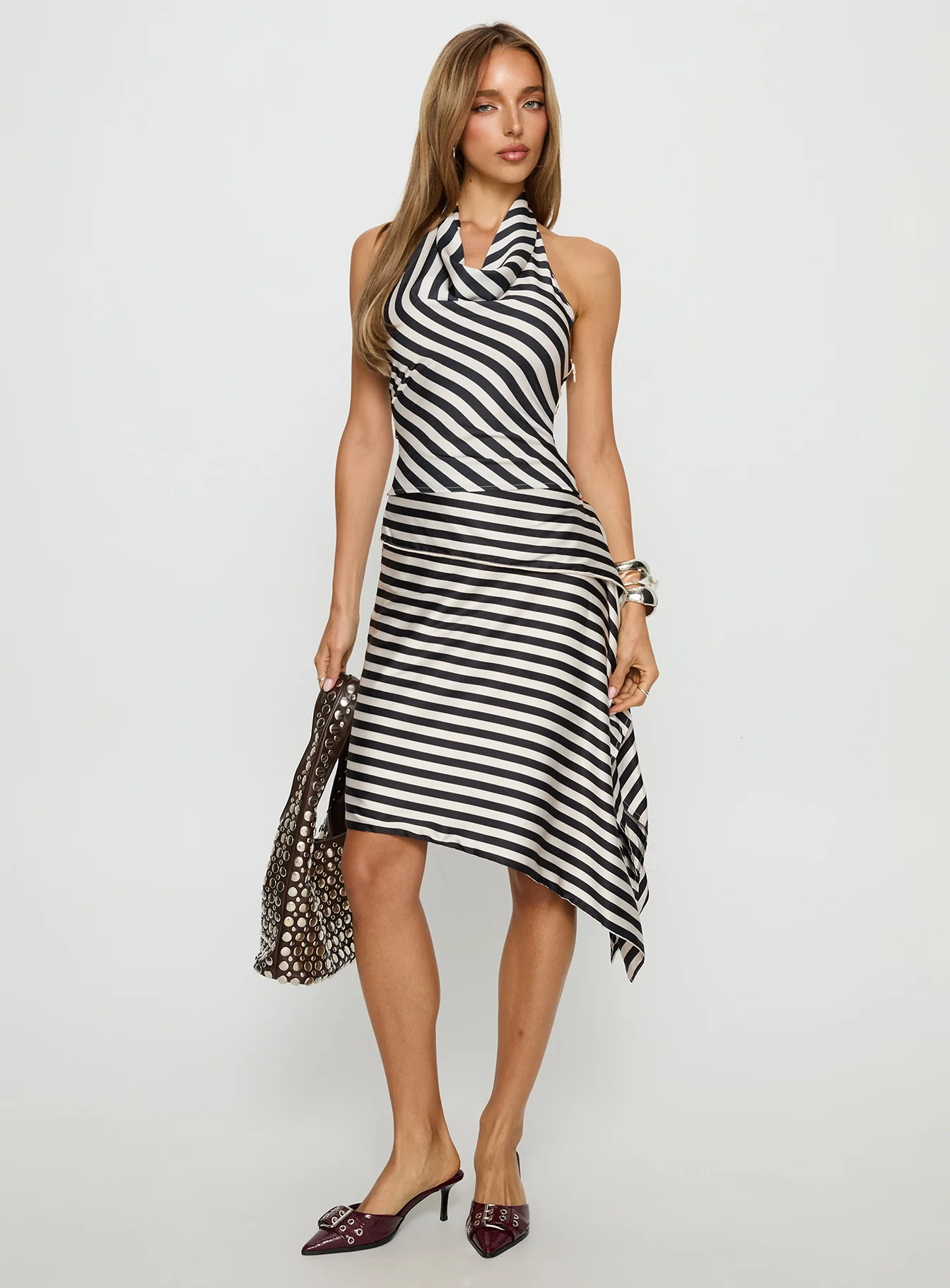 Heritage Halter Top Cream Stripe - Image 3