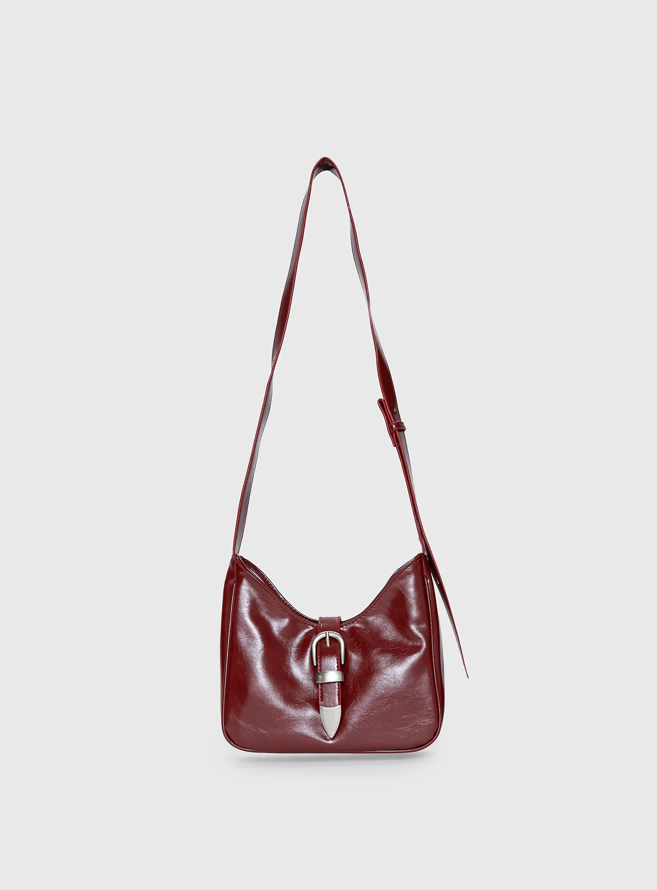 Heston Buckle Detail Bag Red - Image 2