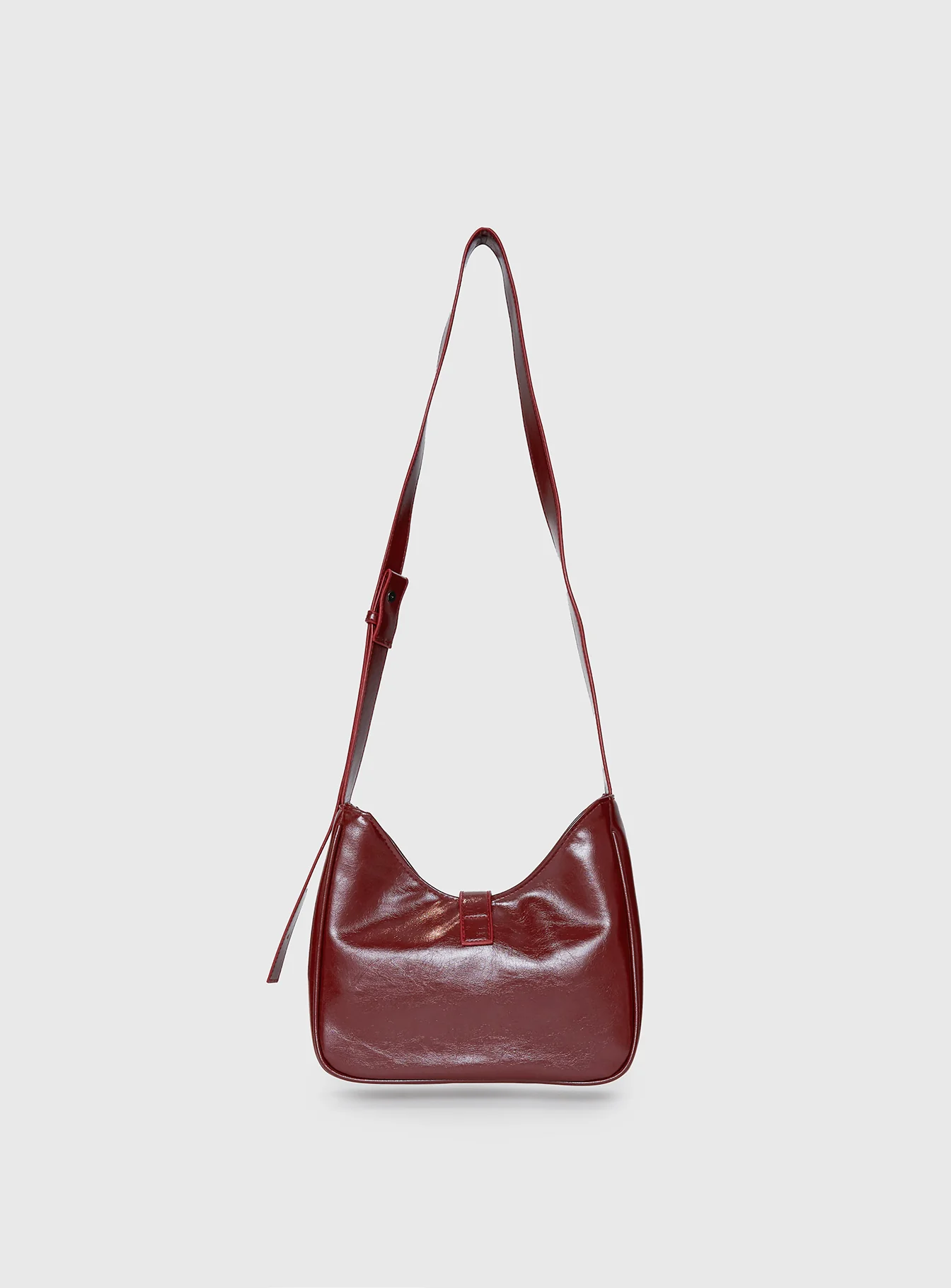 Heston Buckle Detail Bag Red - Image 4