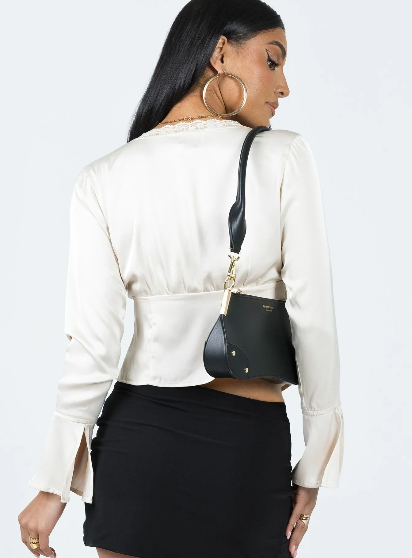 Hunton Long Sleeve Top Cream - Image 5