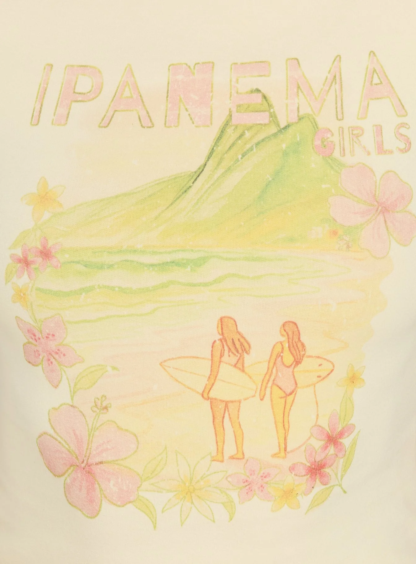 Ipanema Girls Graphic Baby Tee Lemon - Image 6