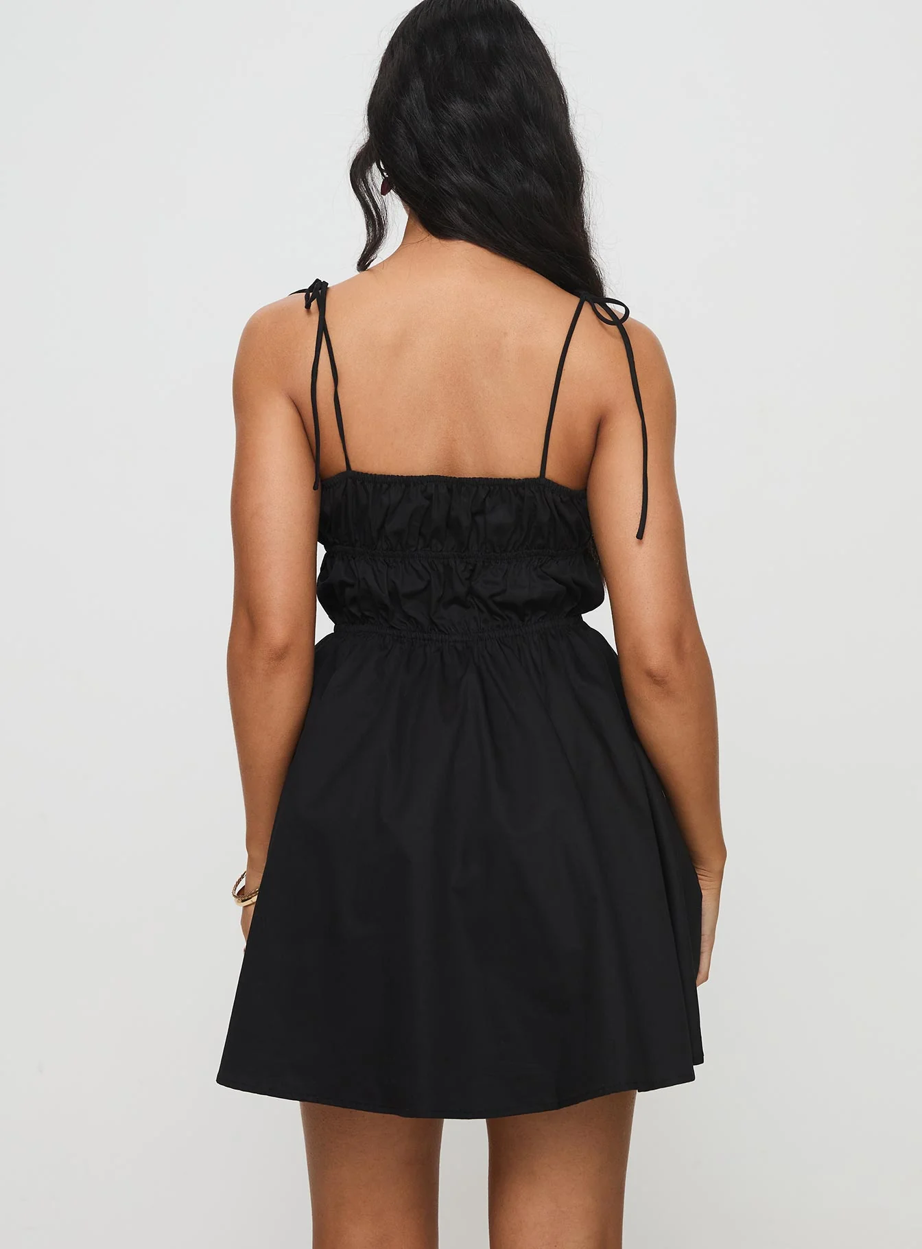 Jacksonne Mini Dress Black Petite - Image 5