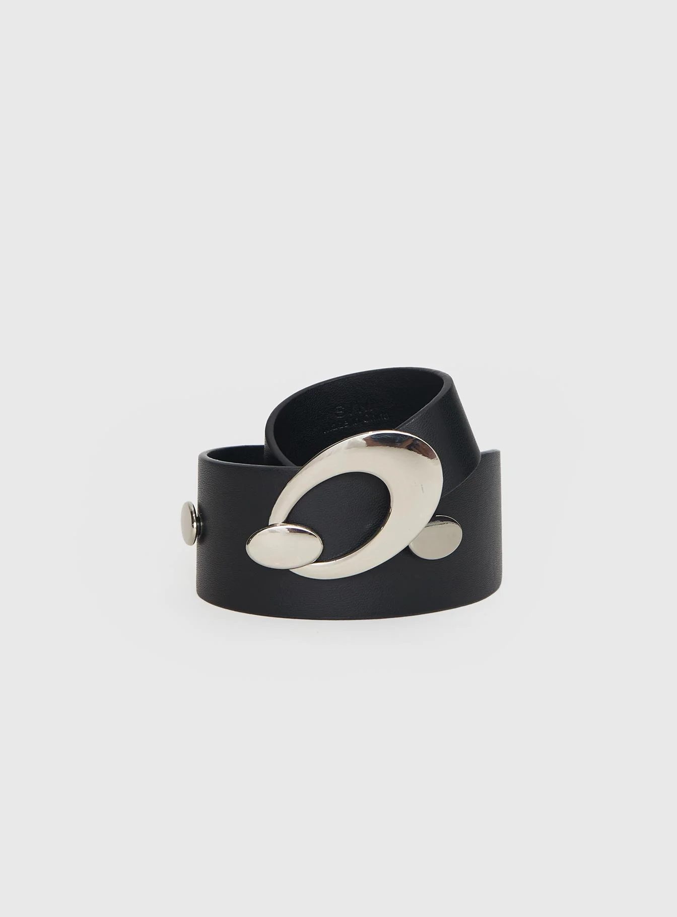 Jaide Low Waist Belt Black / Silver - Image 2