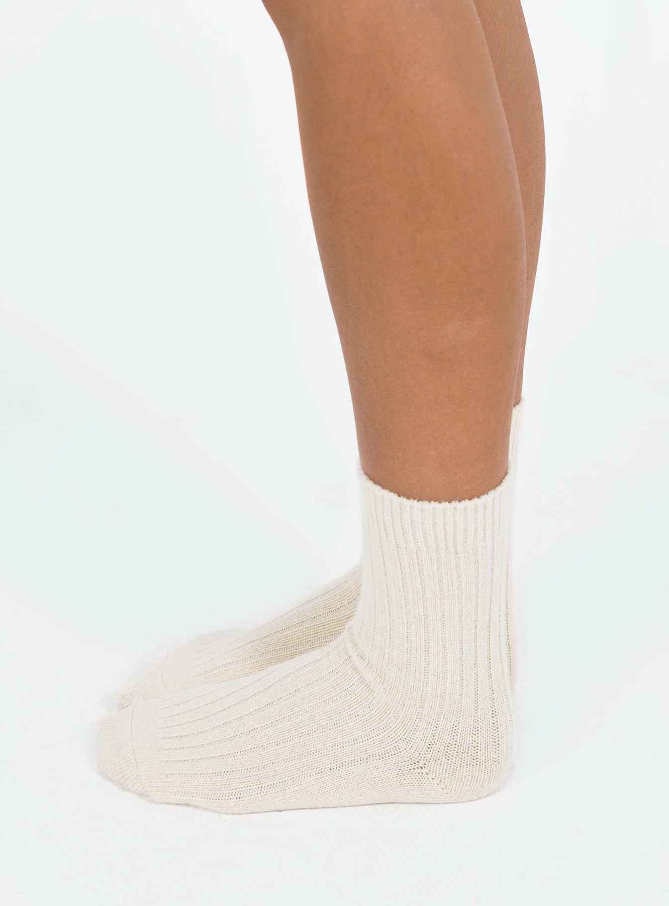 Janice Socks Beige - Image 3