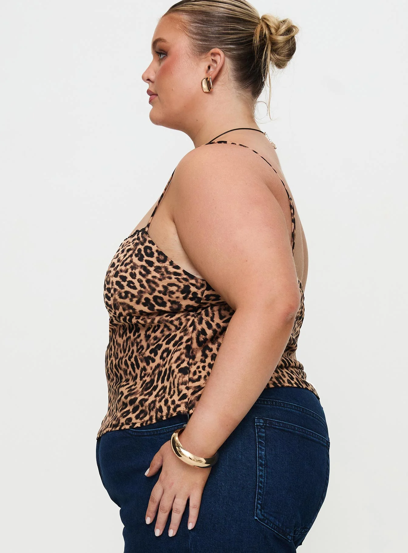 Jaquelyn Top Leopard Curve - Image 4