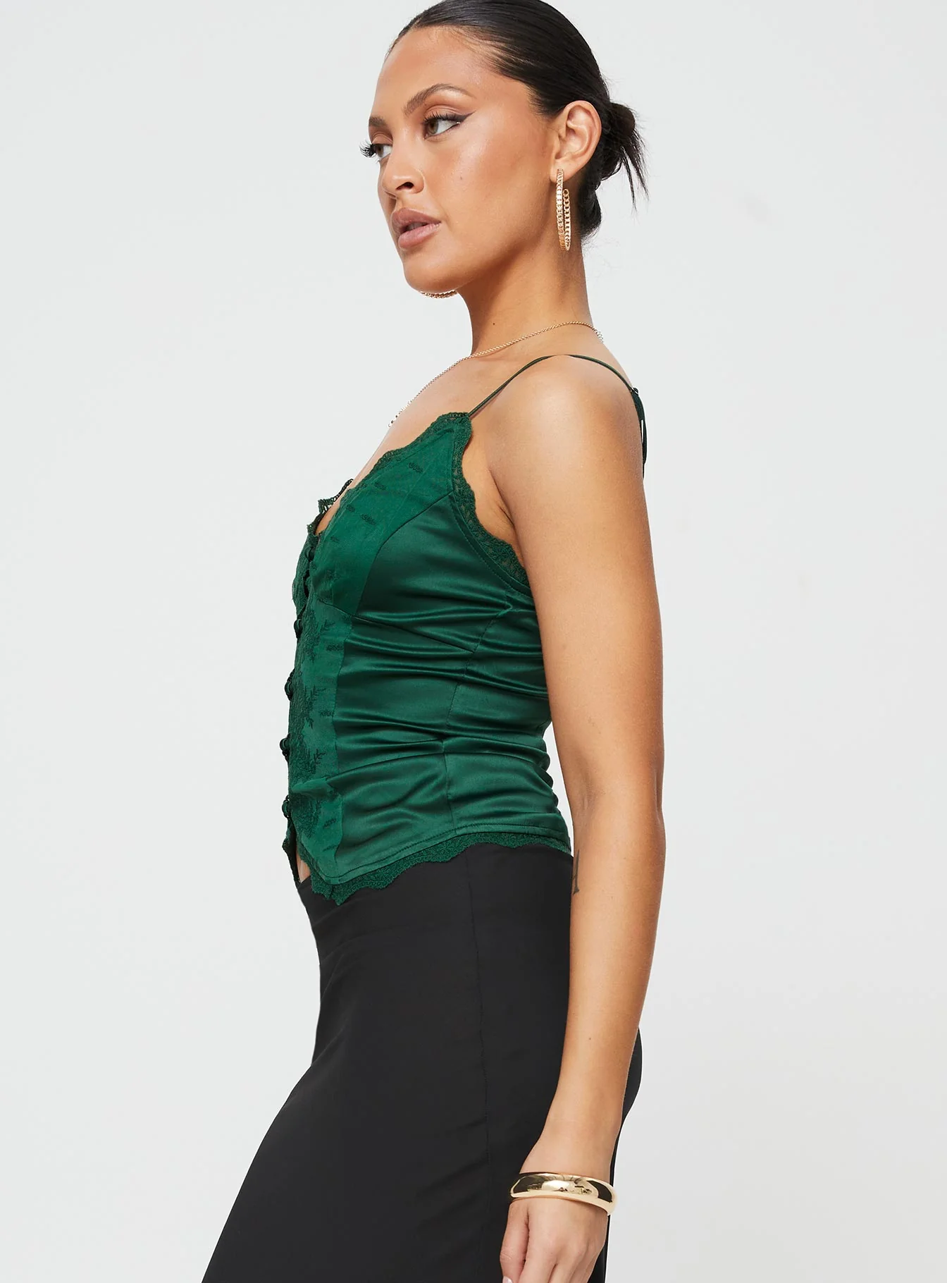 Juliana Top Forest Green - Image 4