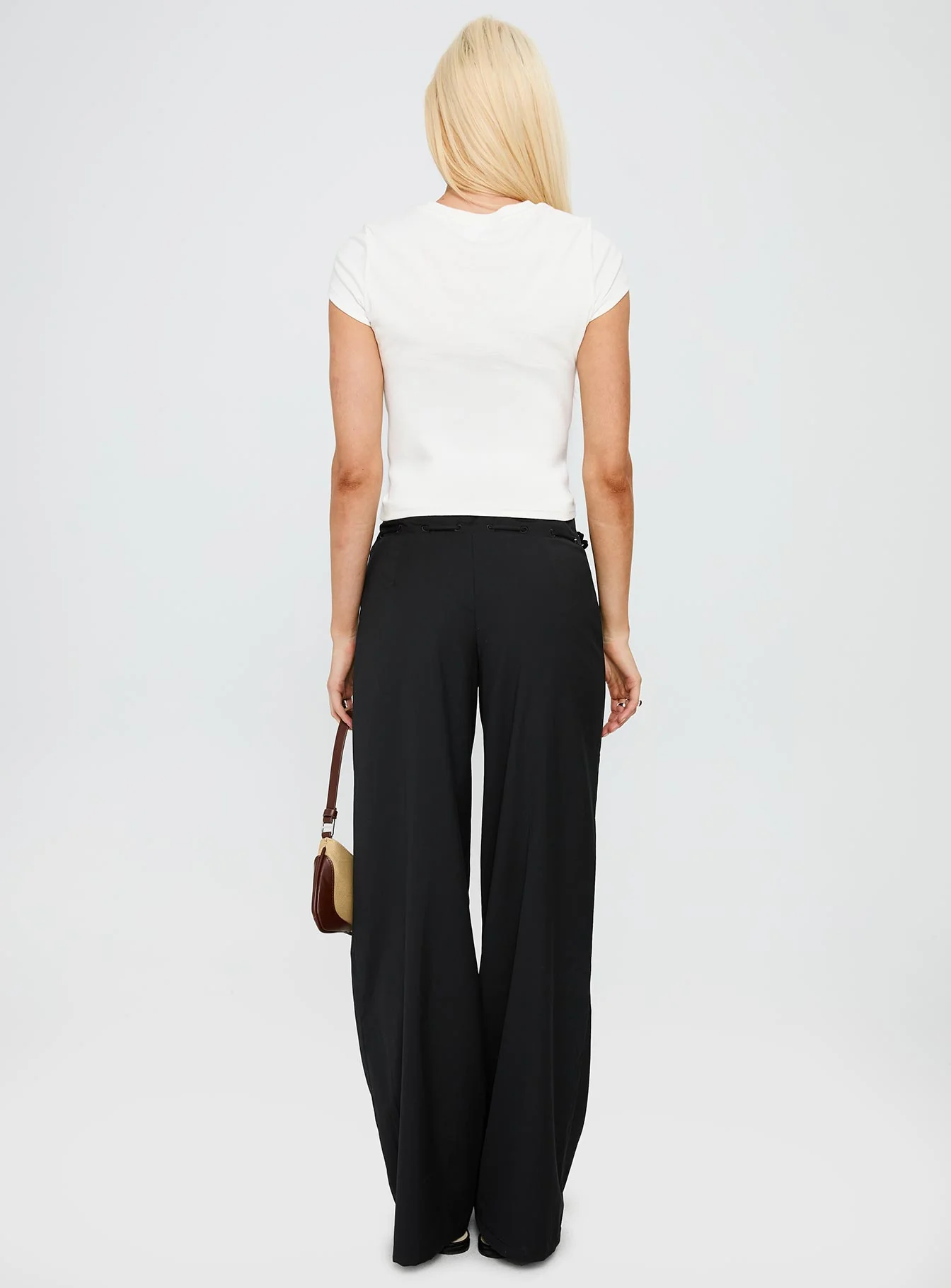 Just Have Fun Wide Leg Pant Black - Image 5