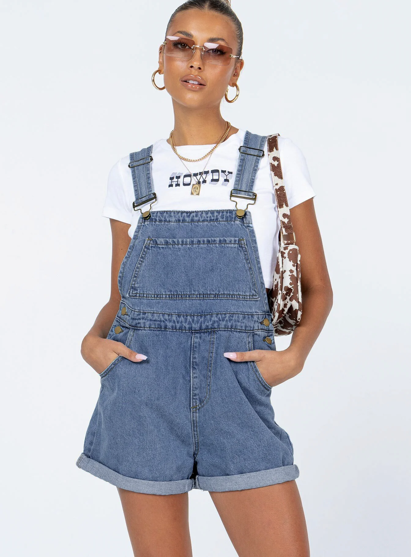 Kacey Overalls Blue Denim - Image 3