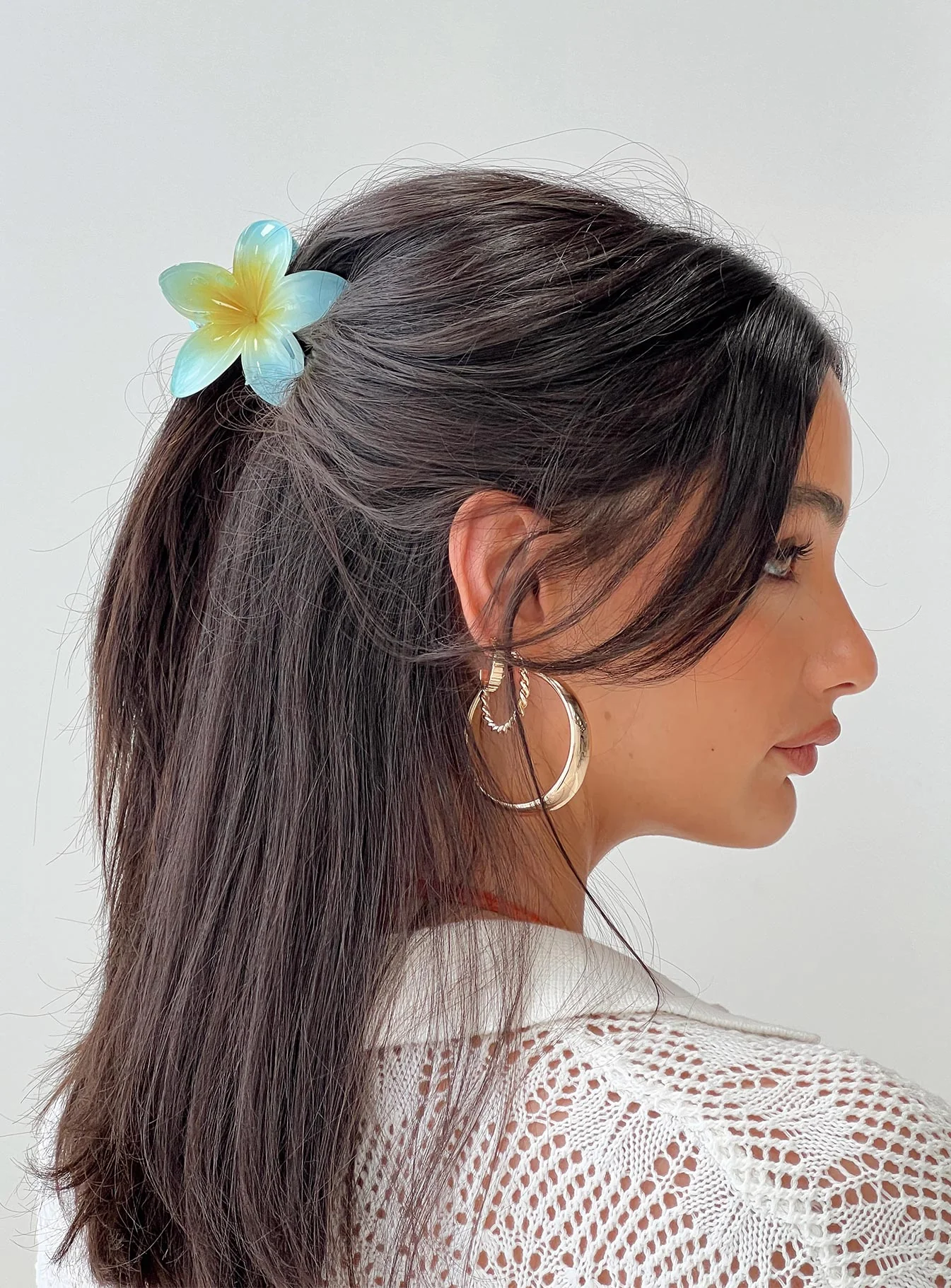 Kadence Hair Clip Blue