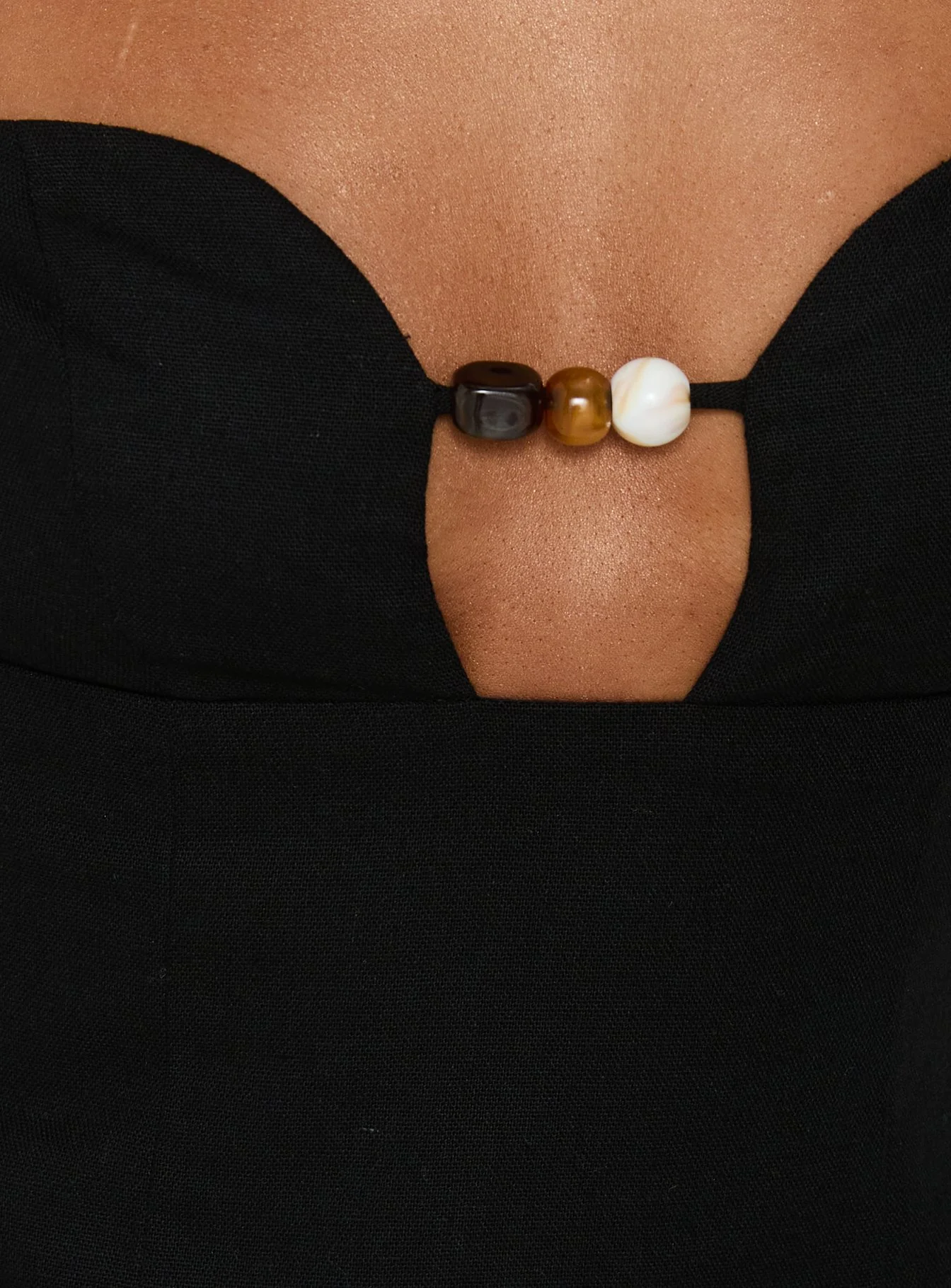Karessa Beaded Top Black - Image 6