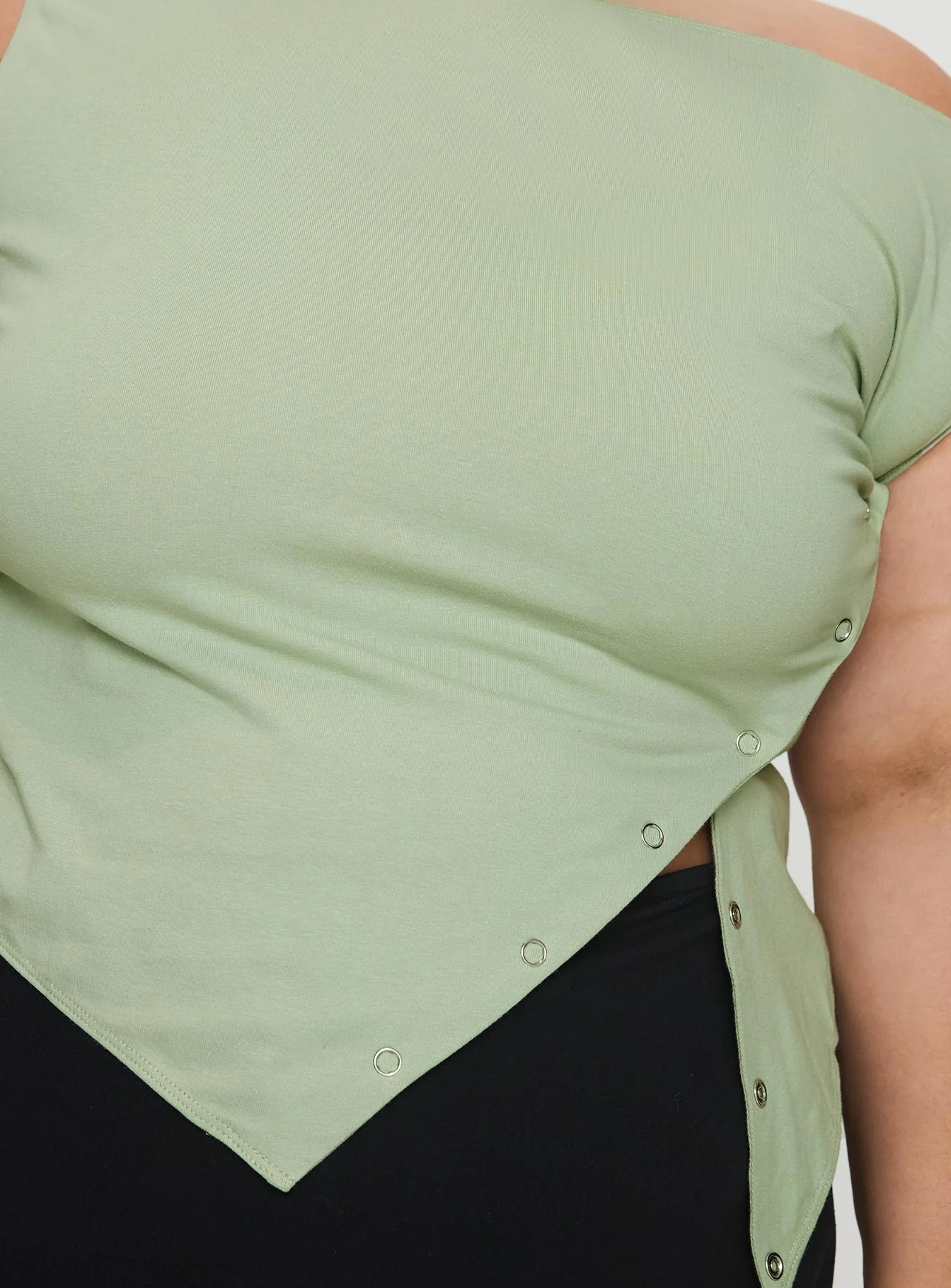 Karre Off The Shoulder Top Sage Curve - Image 5