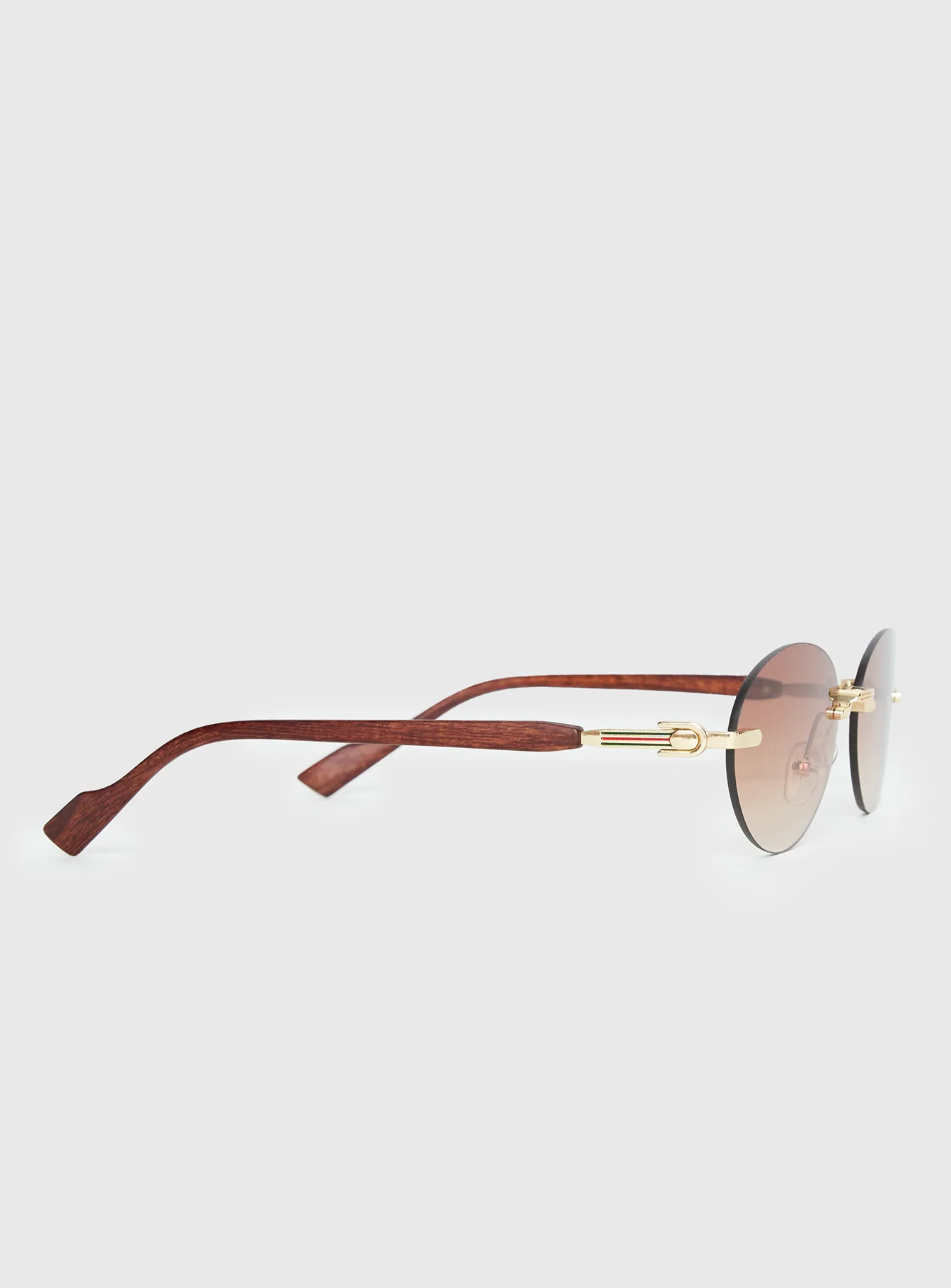 Katja Sunglasses Brown / Gold - Image 3