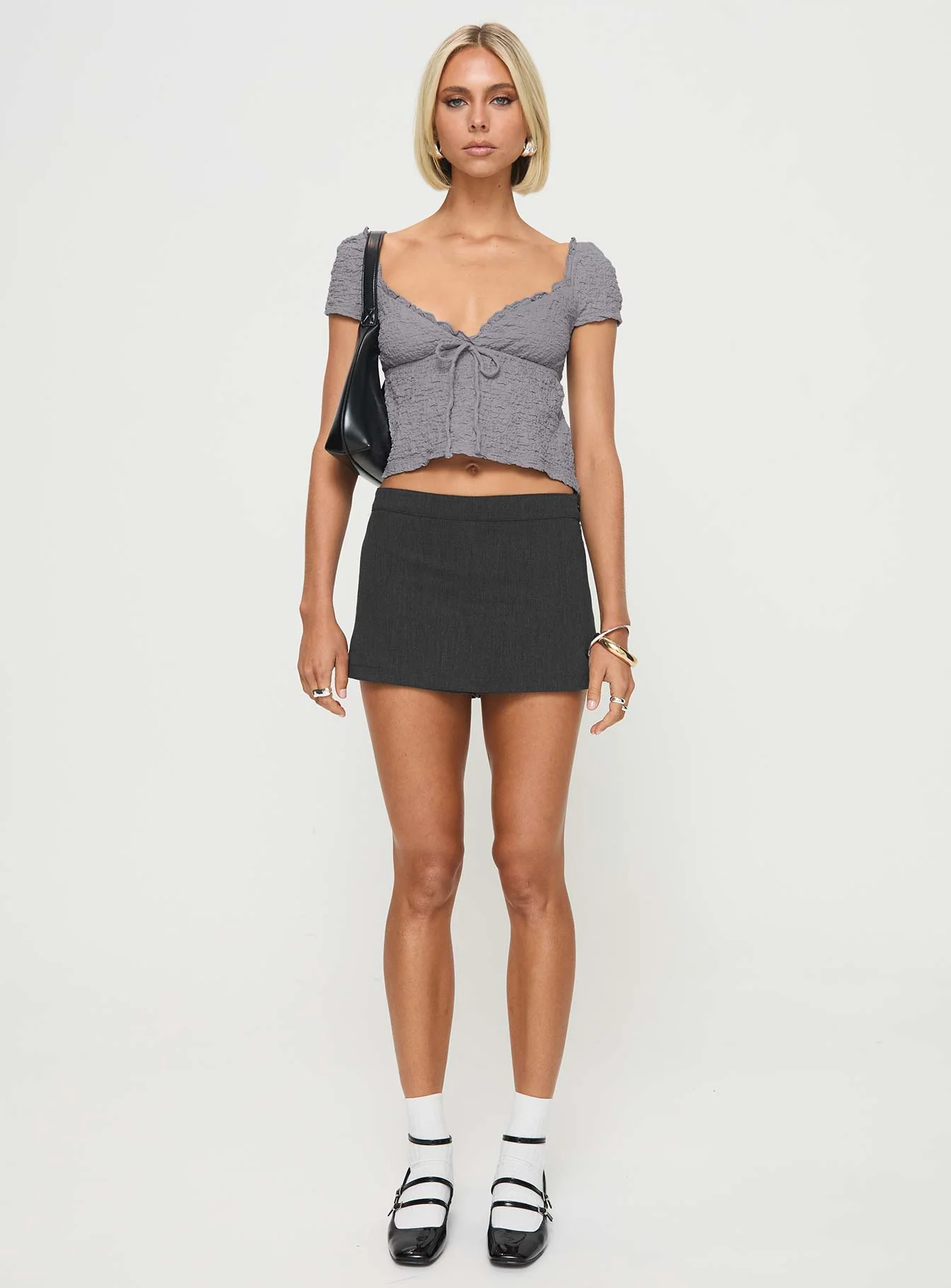 Kellan Cap Sleeve Top Blue - Image 7