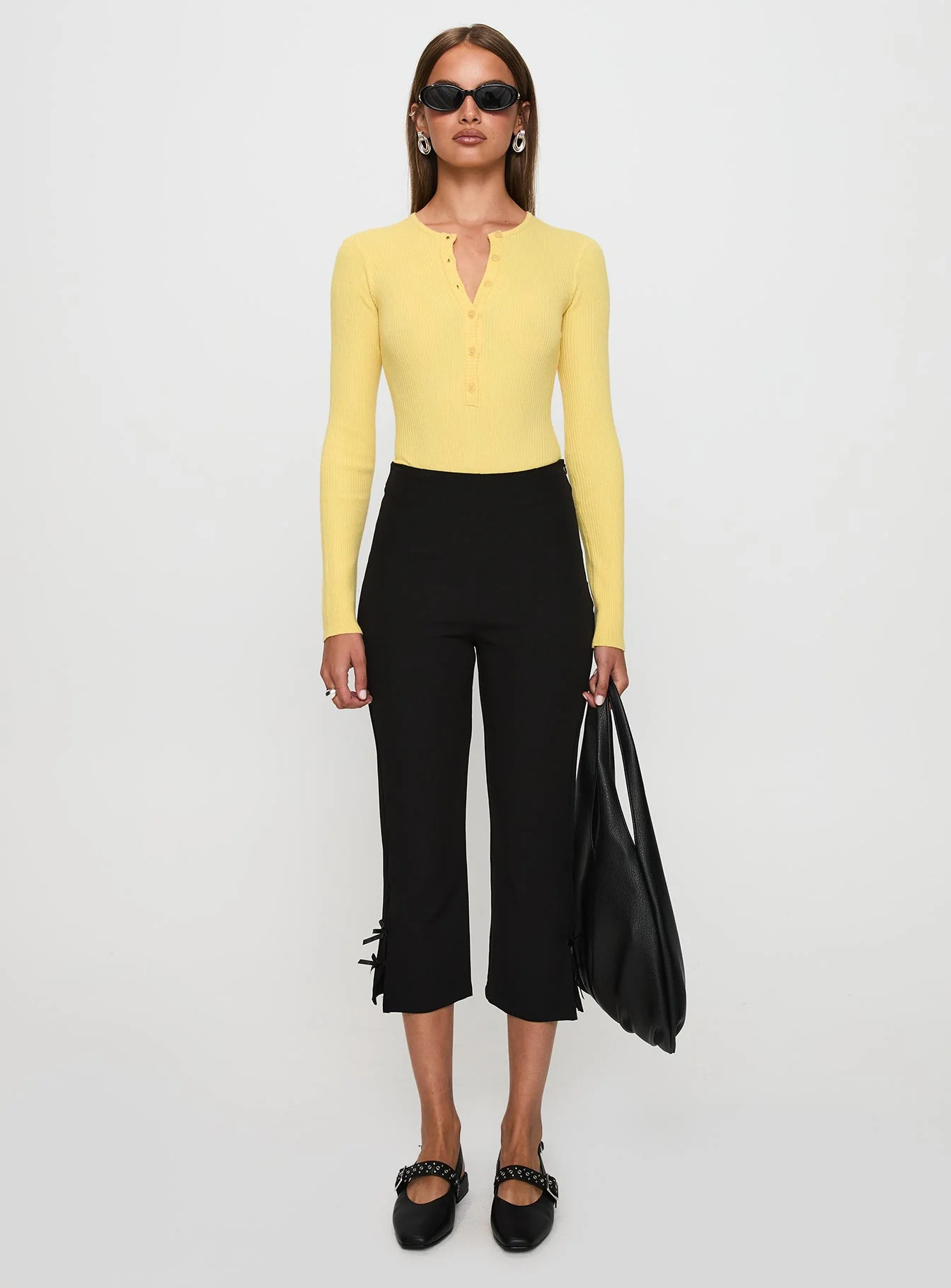 Kerra Long Sleeve Bodysuit Lemon - Image 7