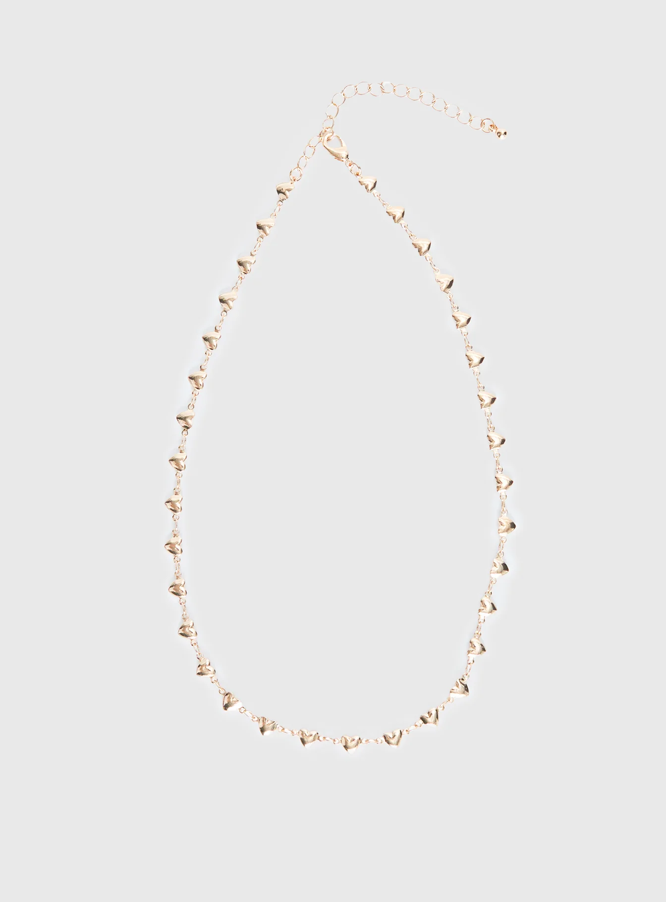 Kinsey Heart Necklace Gold - Image 2