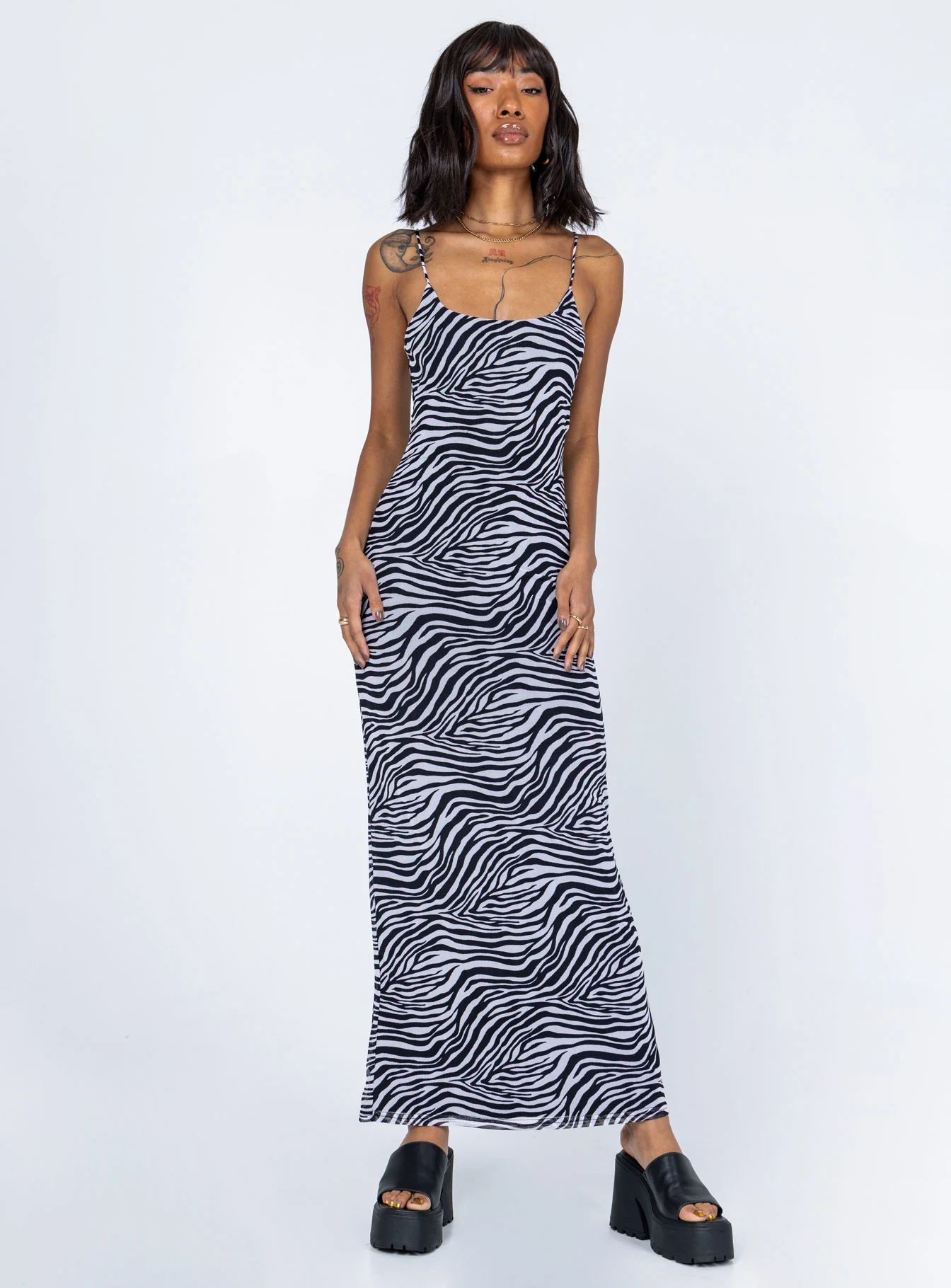 Knox Maxi Dress Zebra - Image 3
