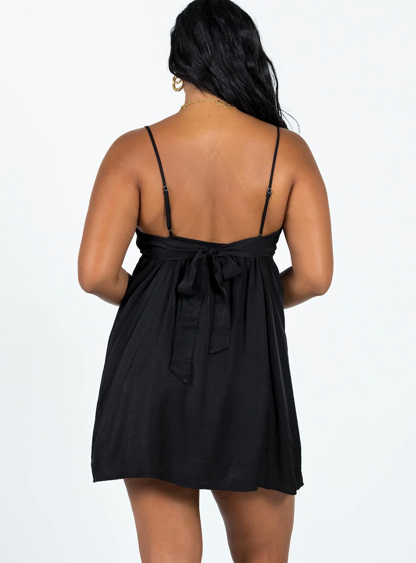 Koko Mini Dress Black - Image 4