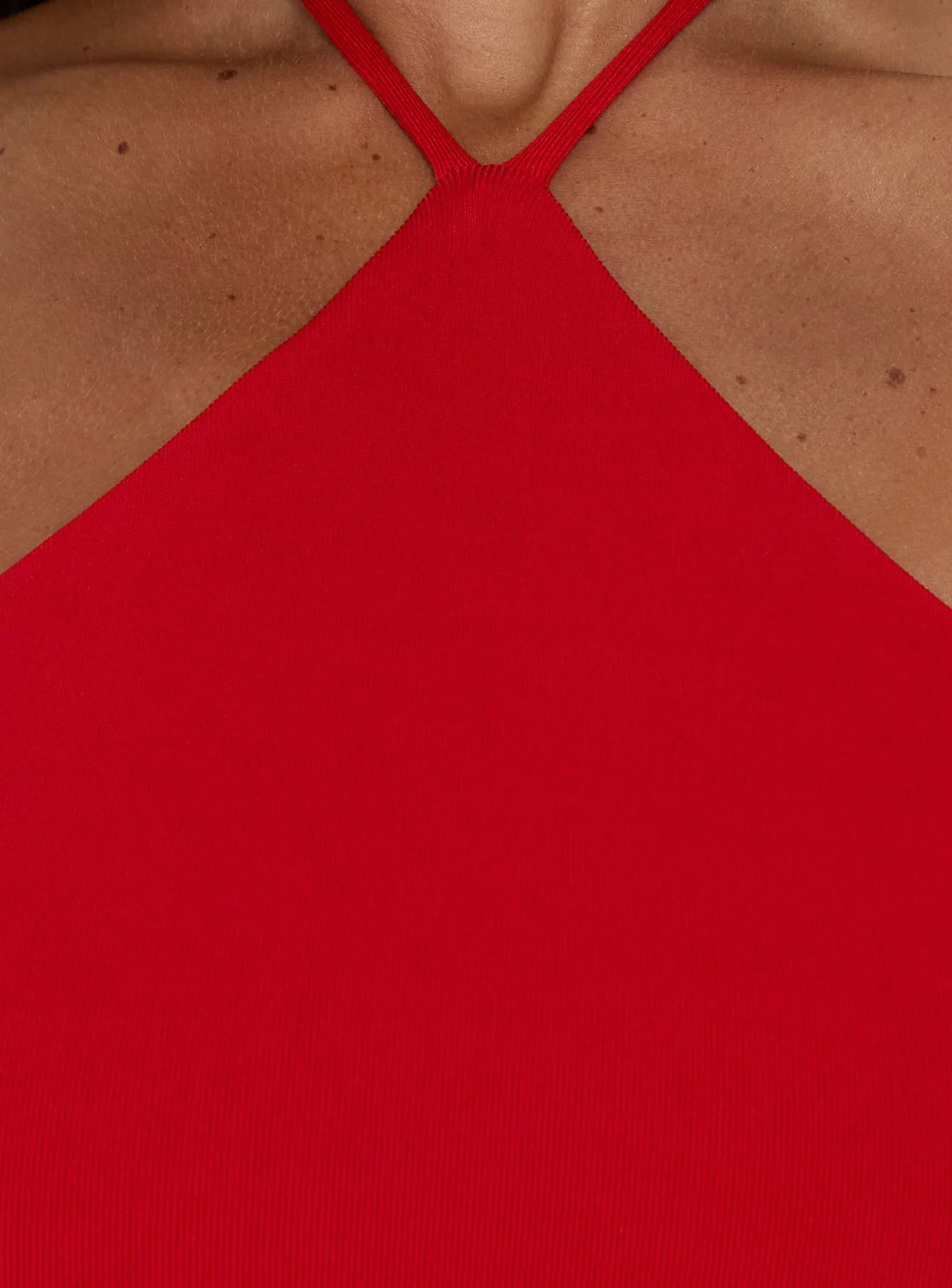 Kylianne Arrowneck Playsuit Red - Image 5