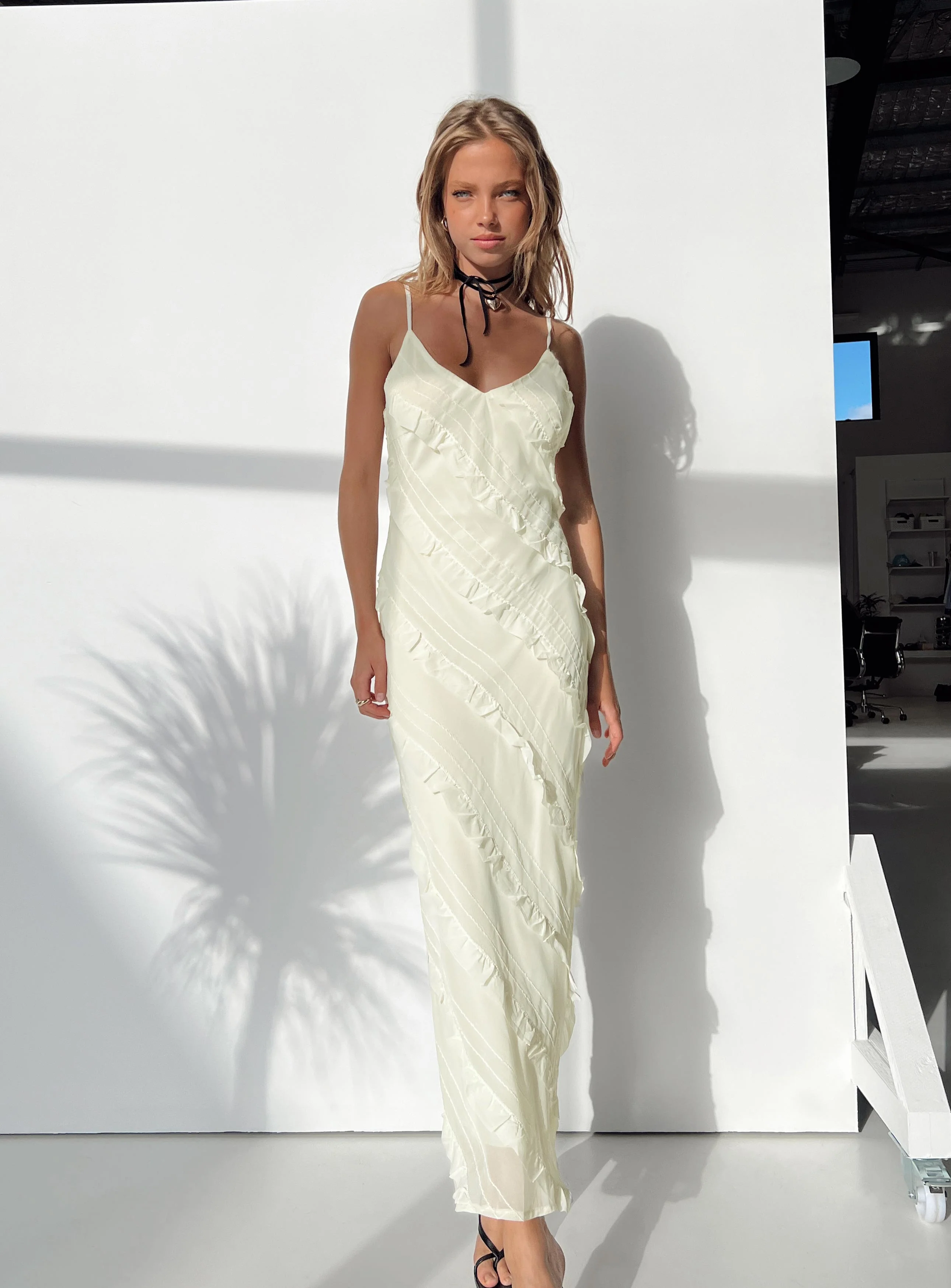 Lars Maxi Dress Yellow - Image 5