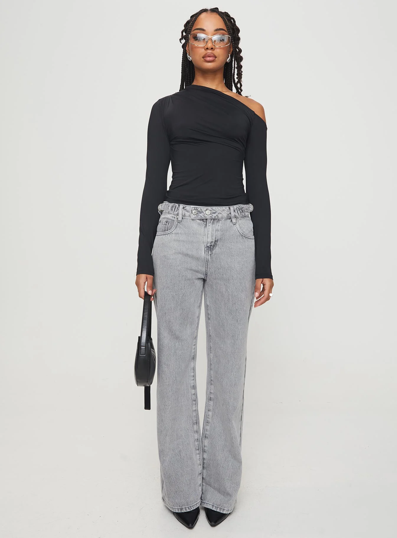 Lasharie Long Sleeve Top Black - Image 7