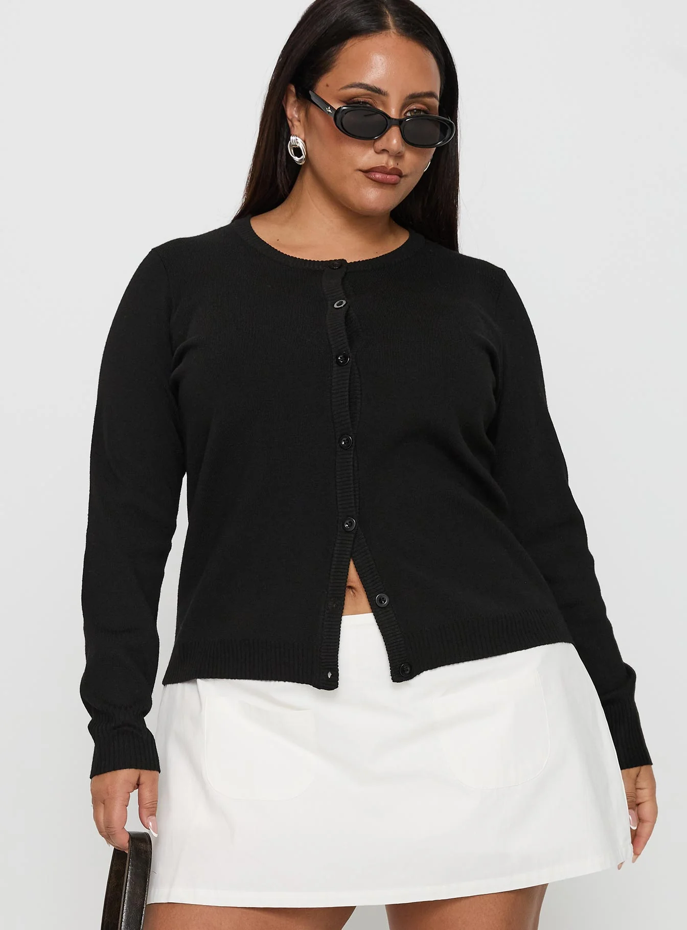 Lauraine Cardigan Black Curve - Image 2