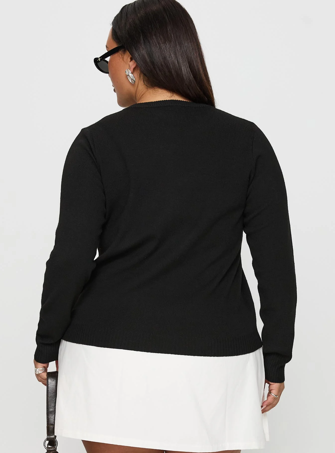 Lauraine Cardigan Black Curve - Image 5