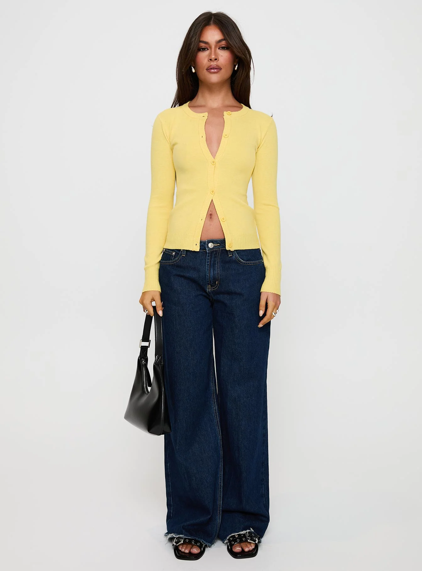 Lauraine Cardigan Lemon - Image 7