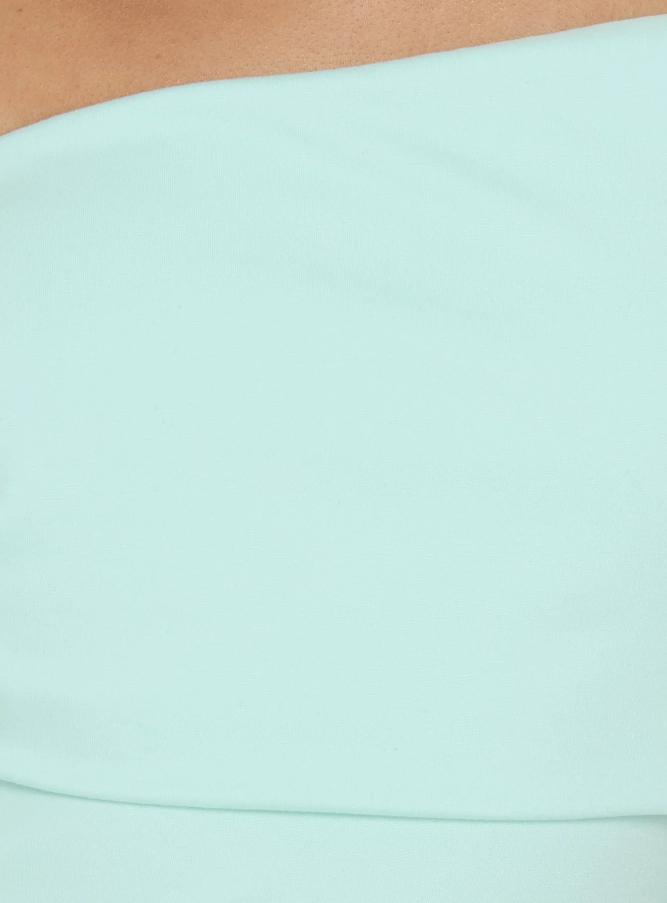 Laurencia One Shoulder Mini Dress Turquoise - Image 5