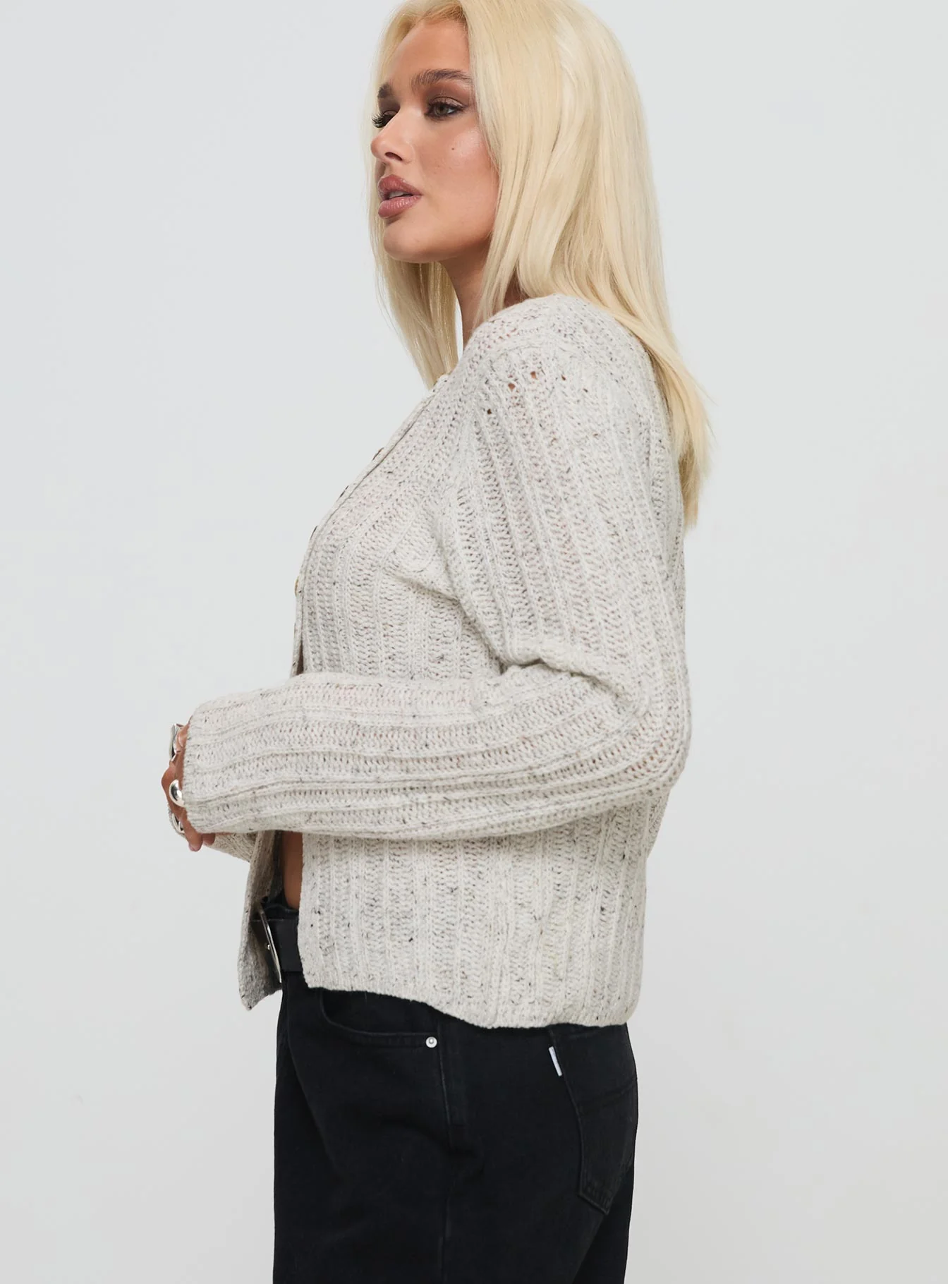 Lenker Knit Jumper Grey - Image 4