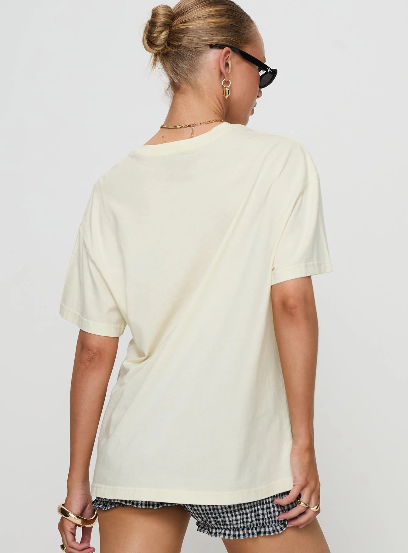 Lennys Auto Oversized Tee Cream - Image 5