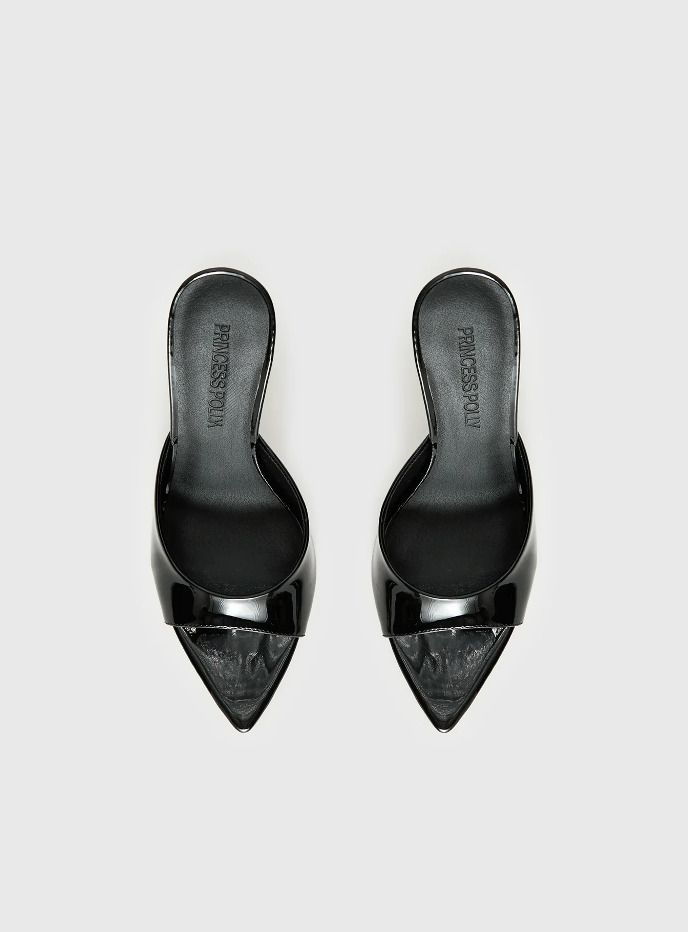 Let Love In Peep Toe Heels Black - Image 5