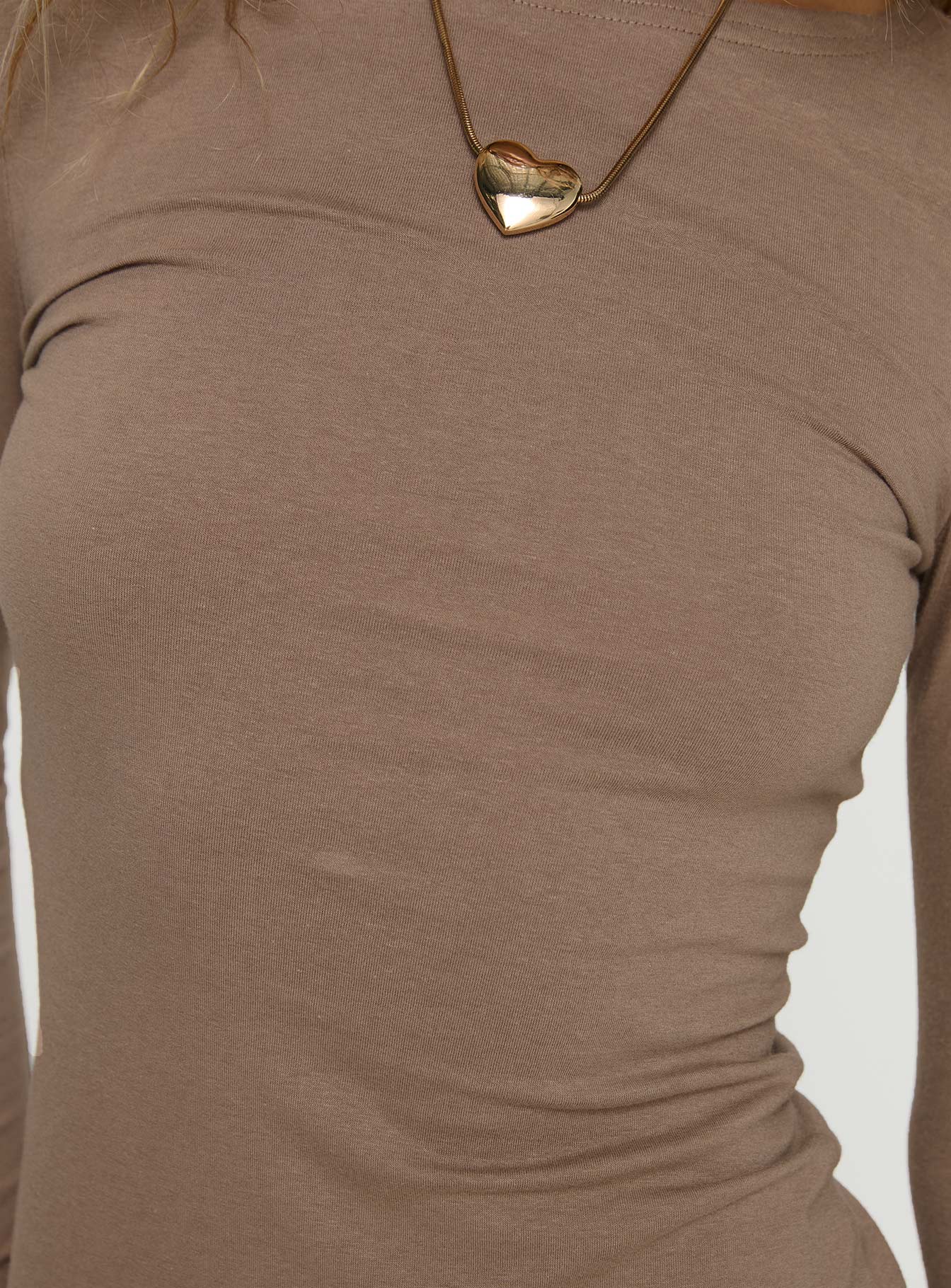 Lex Long Sleeve Mini Dress Olive - Image 6