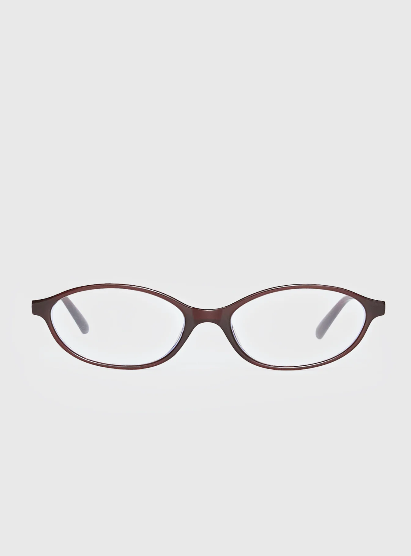 Life Begins Blue Light Glasses Brown - Image 2