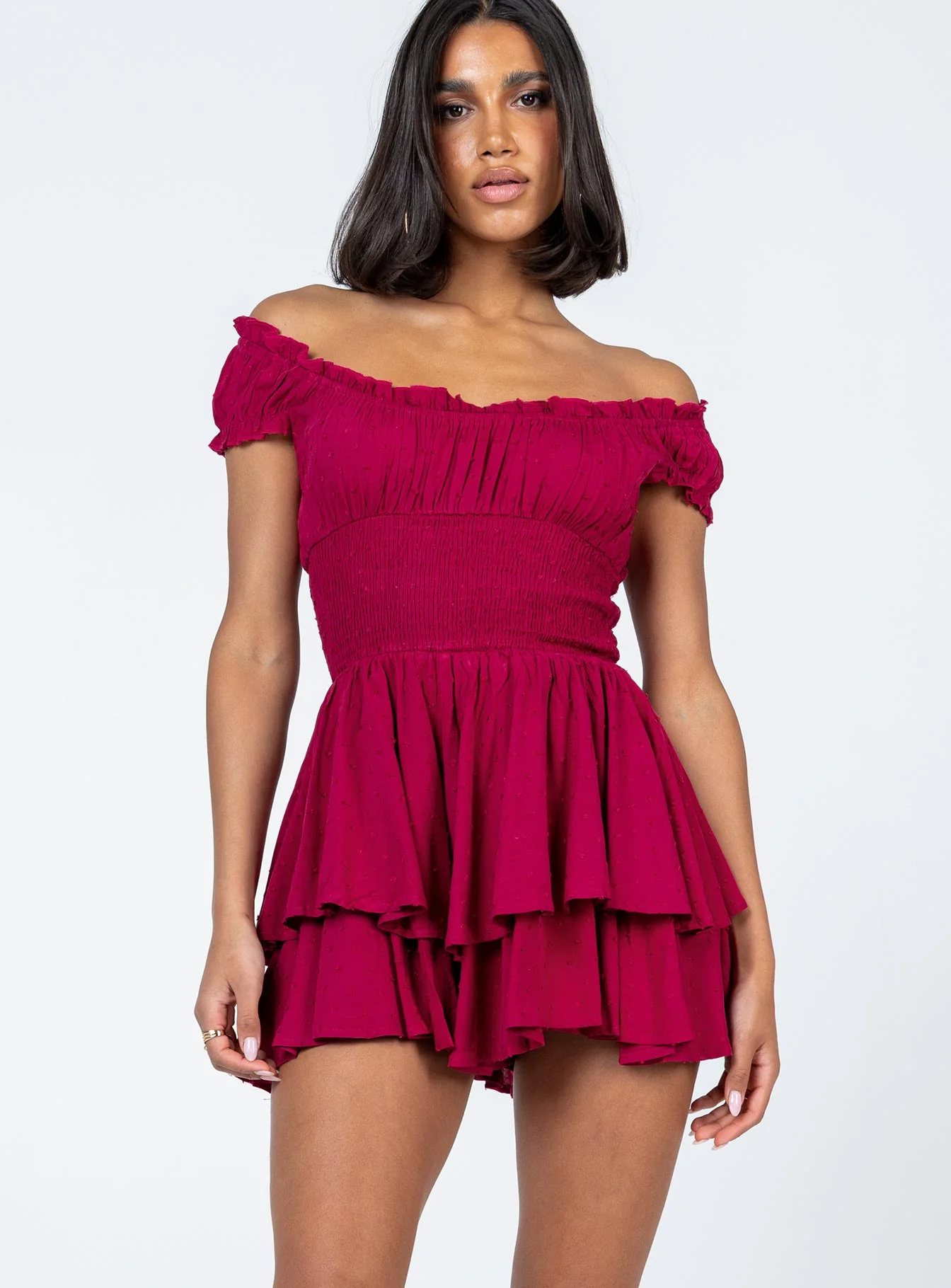 The Love Galore Romper Burgundy - Image 2