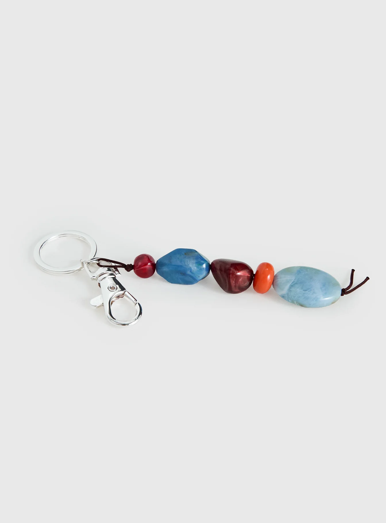 Loved And Lost Beaded Keychain Silver / Multi - Image 3
